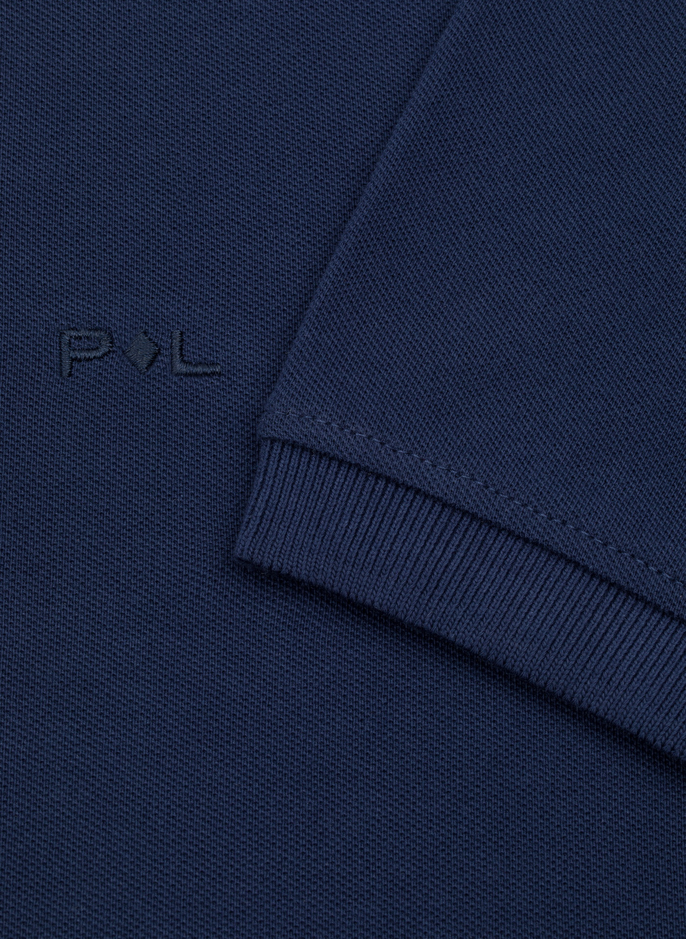 PAKO LORENTE - Granatowy gładki t-shirt polo - Pako Lorente