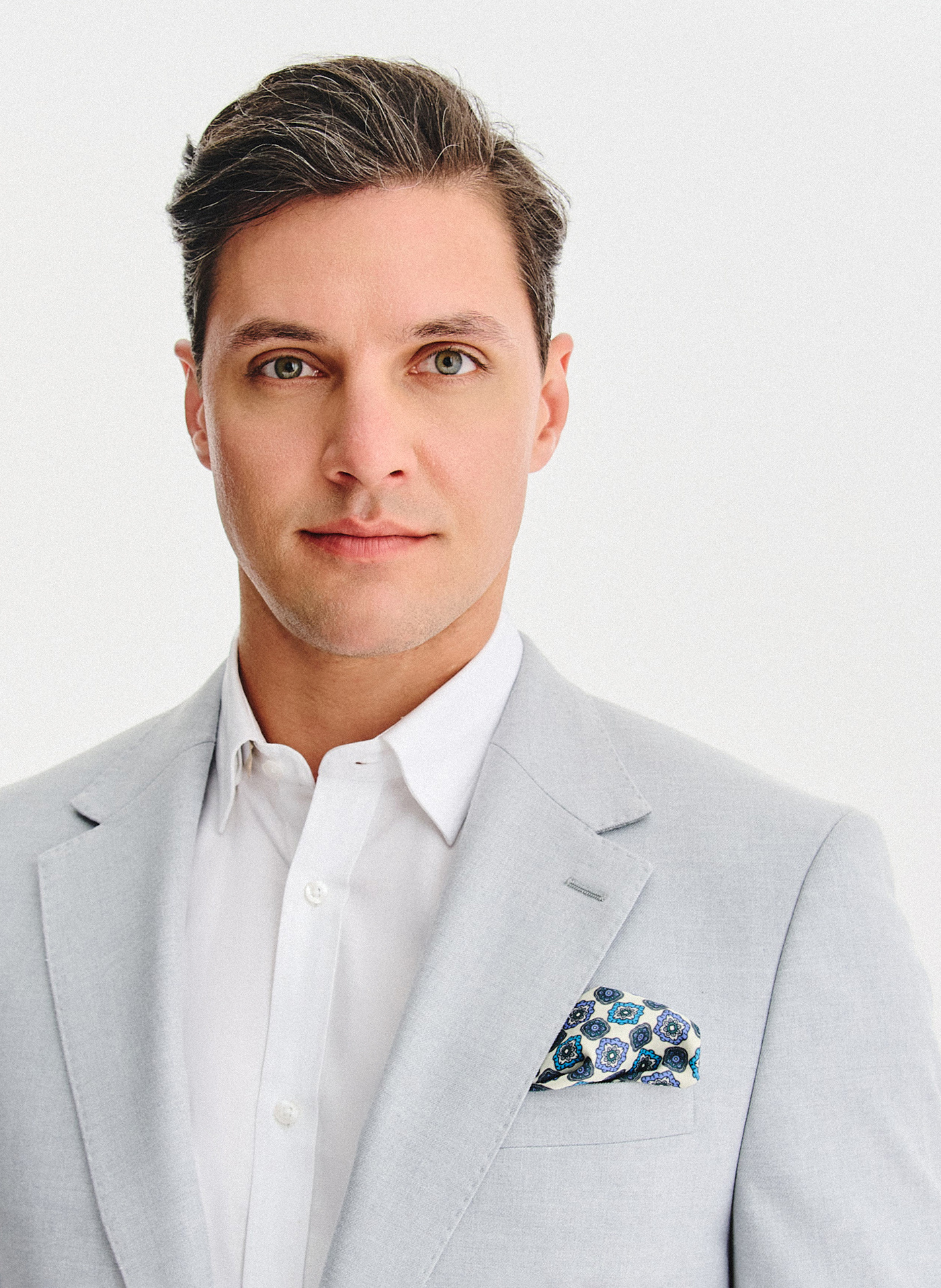 Szara marynarka męska - Pako Lorente