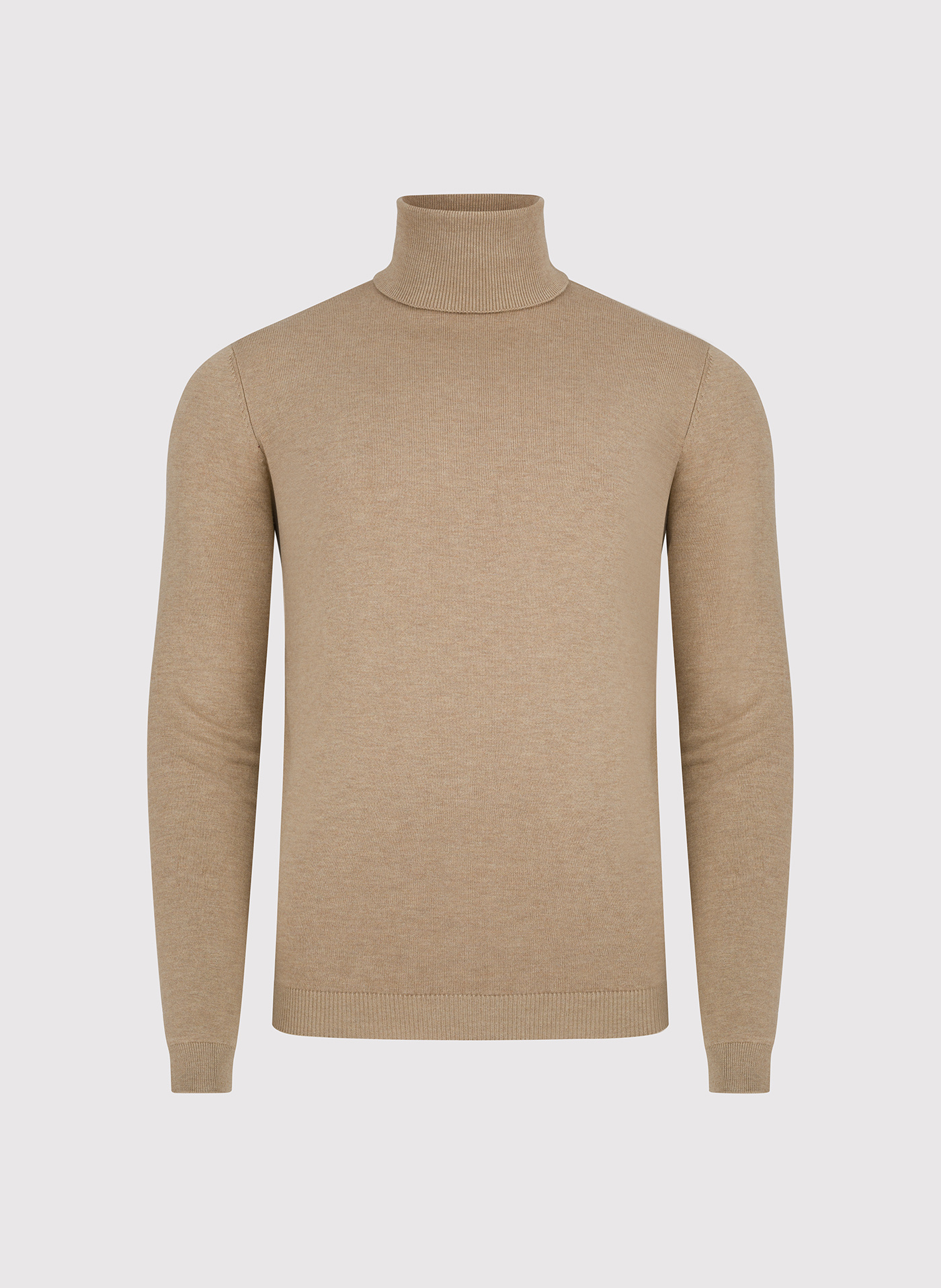 PAKO LORENTE - Golf męski w beżowym kolorze - Pako Lorente