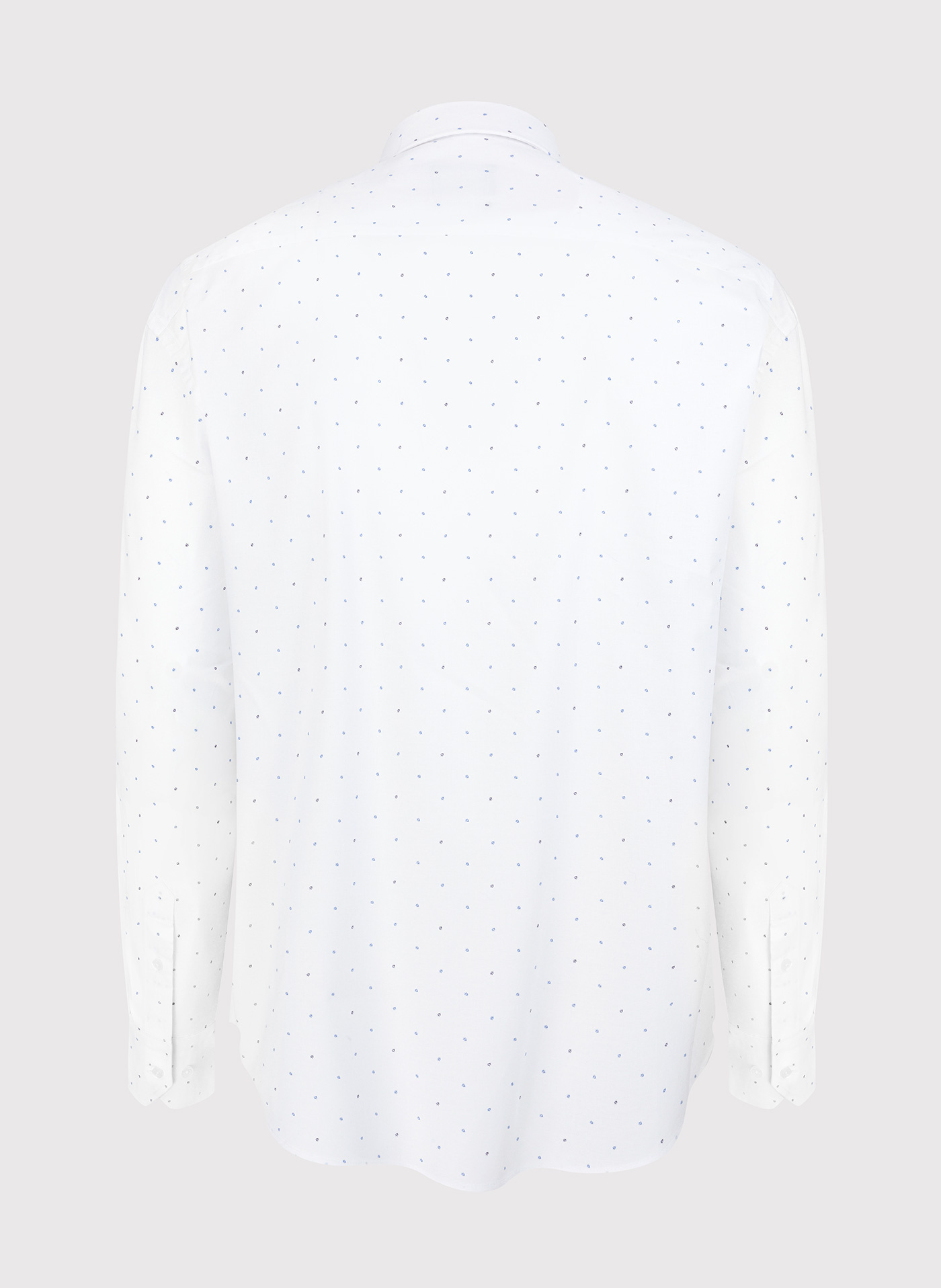 Biała koszula w mikrowzór - Pako Lorente