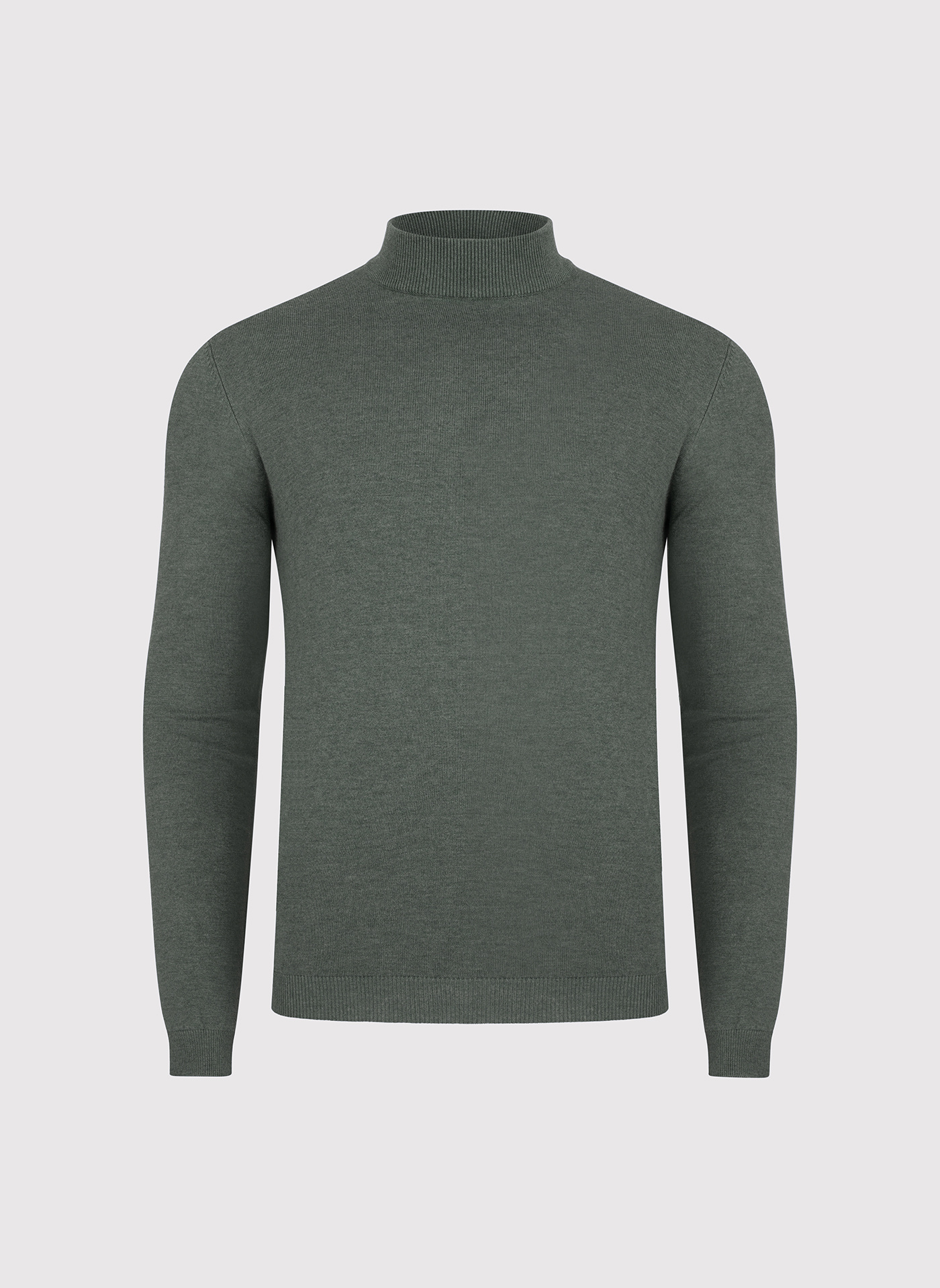 PAKO LORENTE - Półgolf męski w zielonym kolorze - Pako Lorente