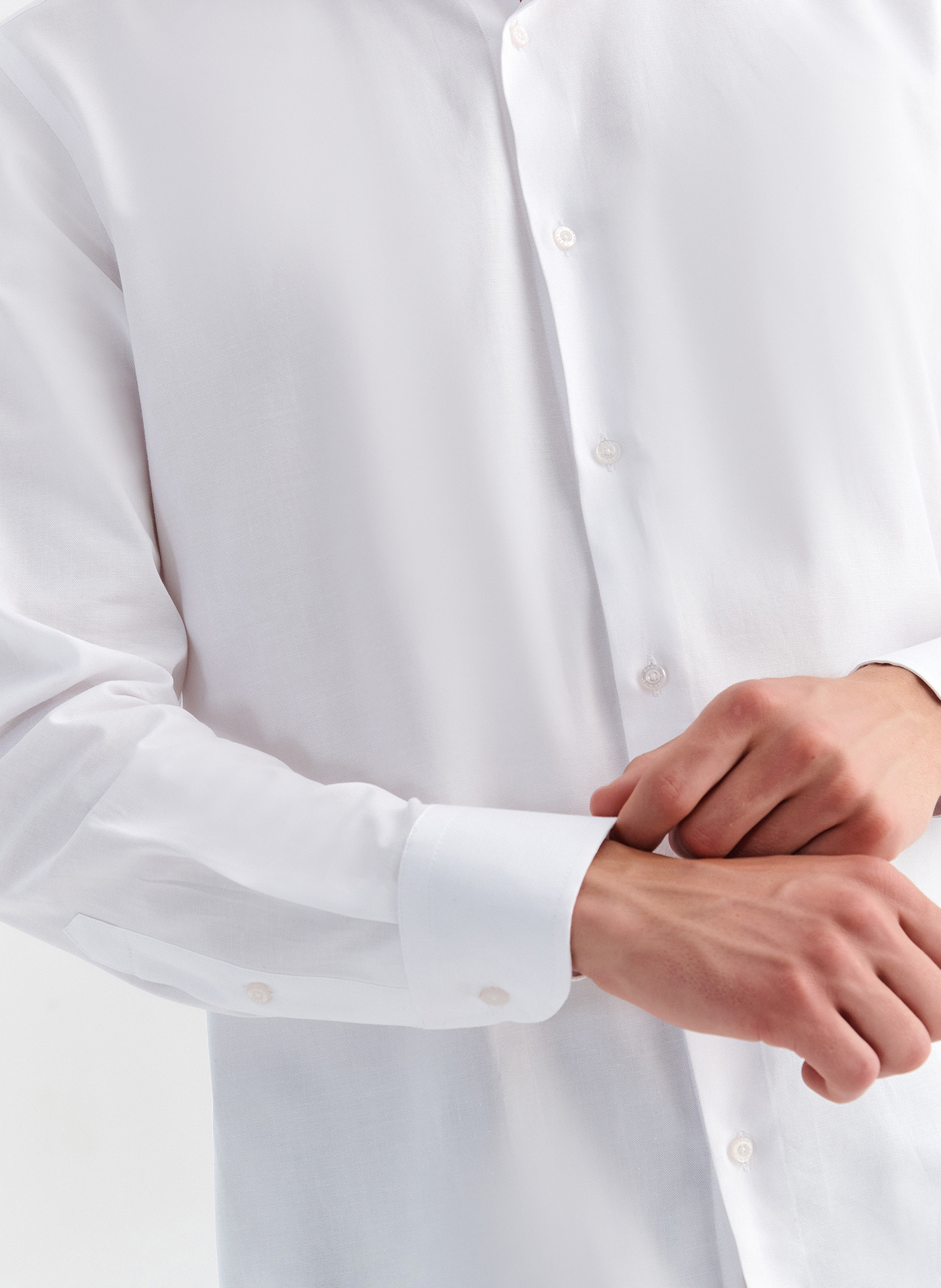 Koszula męska w kolorze białym P000B-1X-057-B-R - Pako Lorente