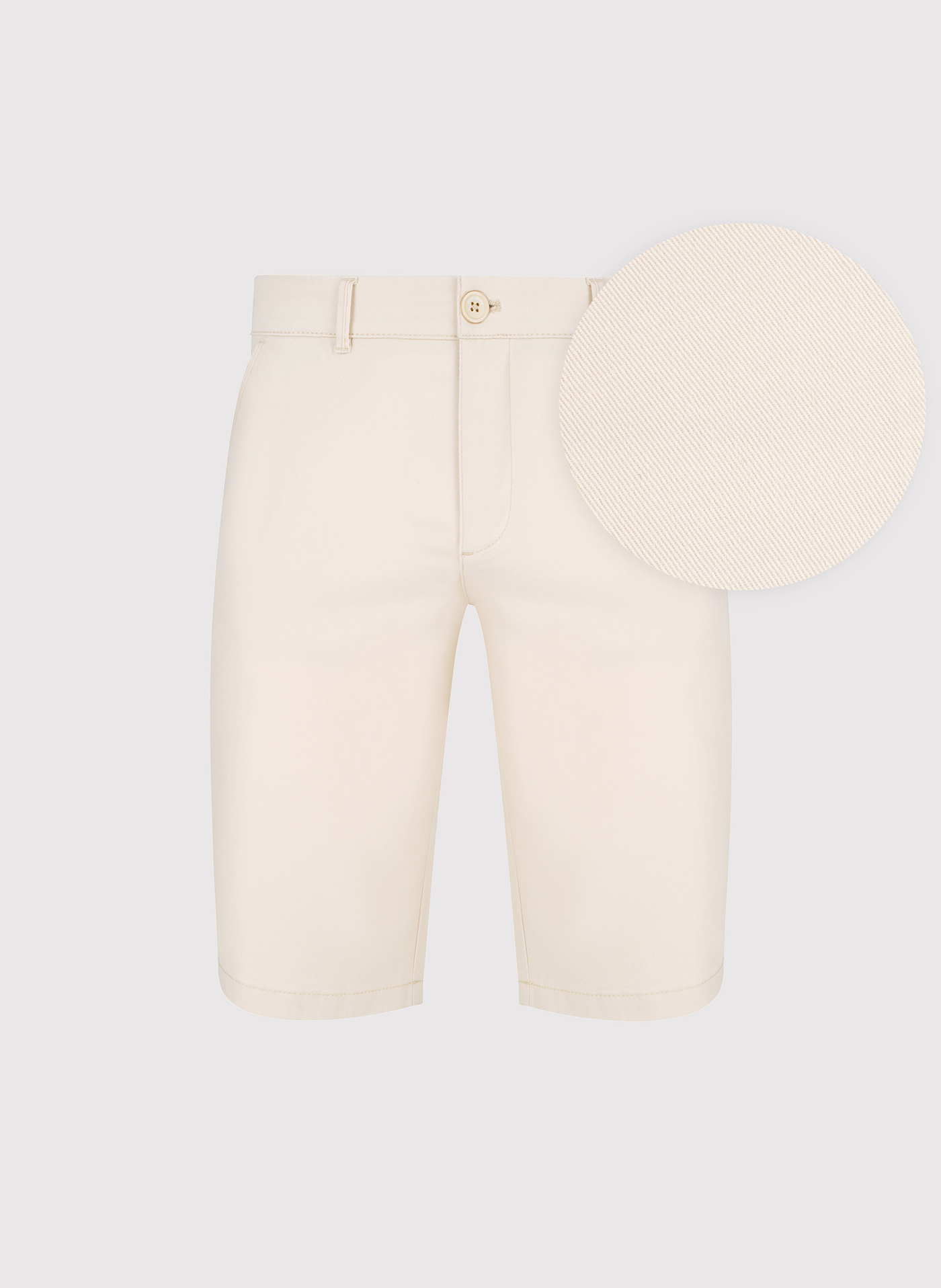 PAKO LORENTE - Beżowe szorty męskie - Pako Lorente