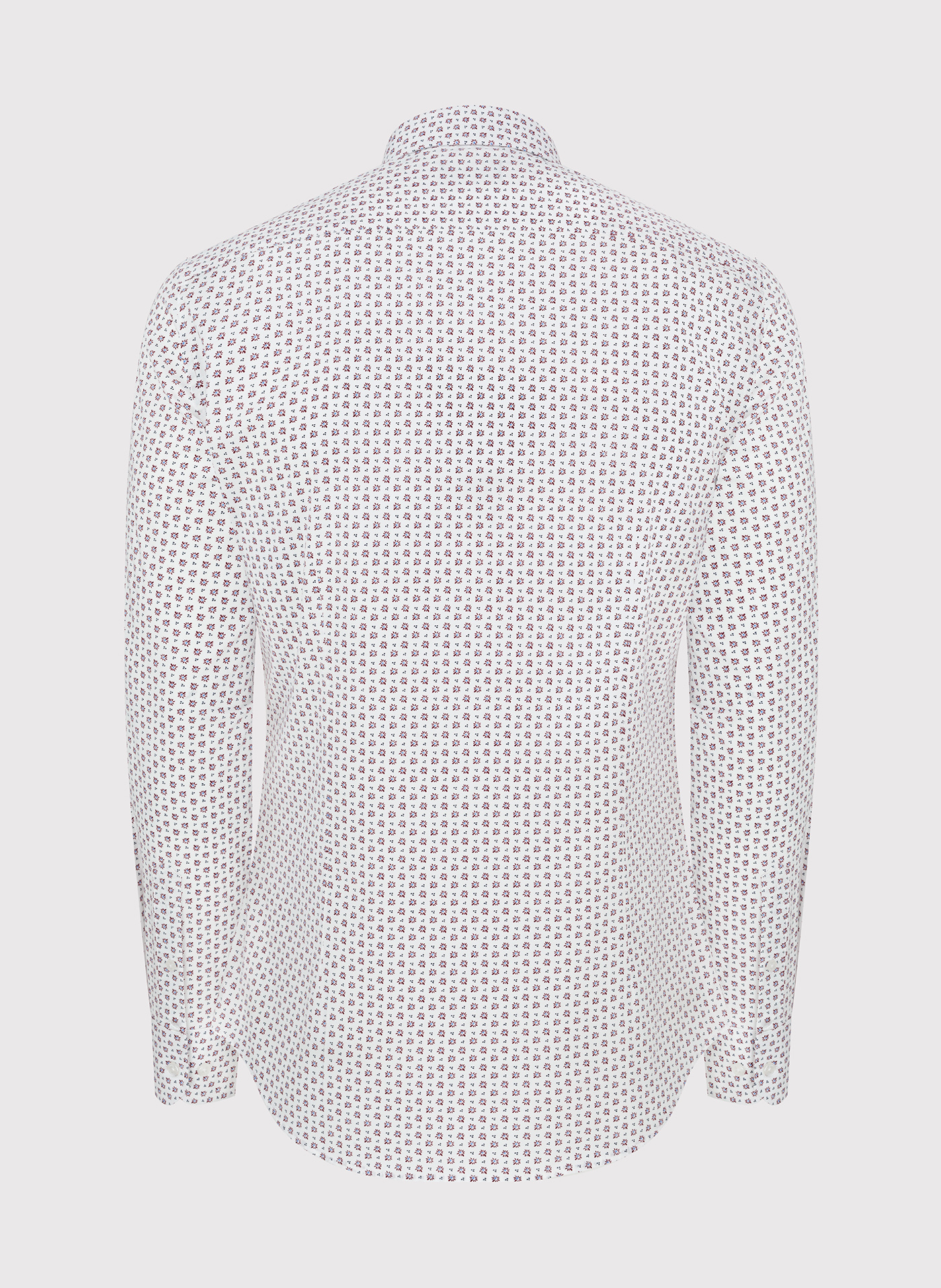 Męska koszula w subtelny wzór P24SF-1X-025-B-S - Pako Lorente - Pako Lorente