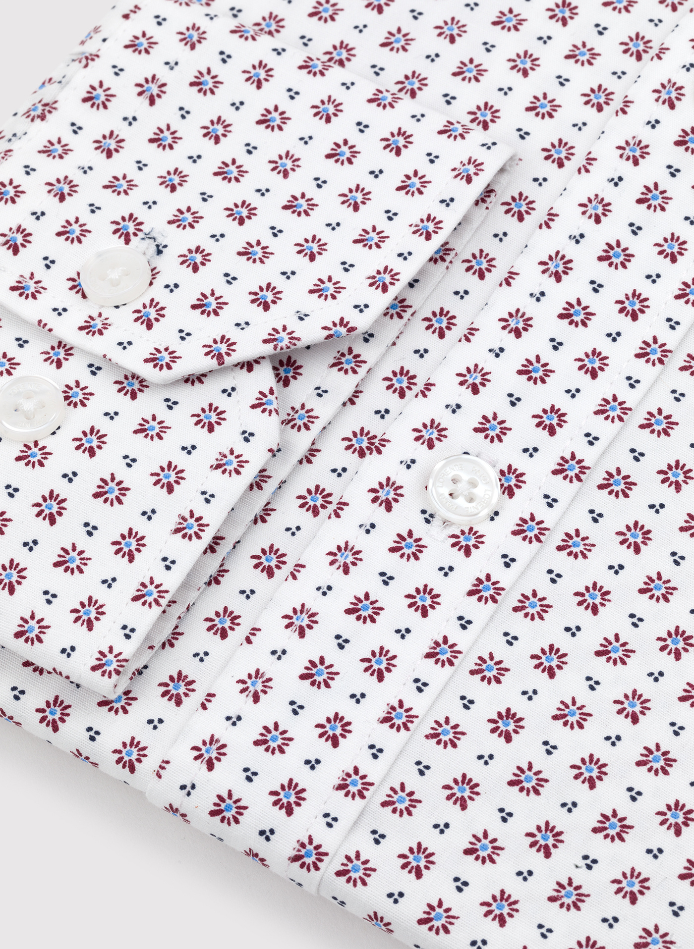 Męska koszula w subtelny wzór P24SF-1X-025-B-S - Pako Lorente - Pako Lorente