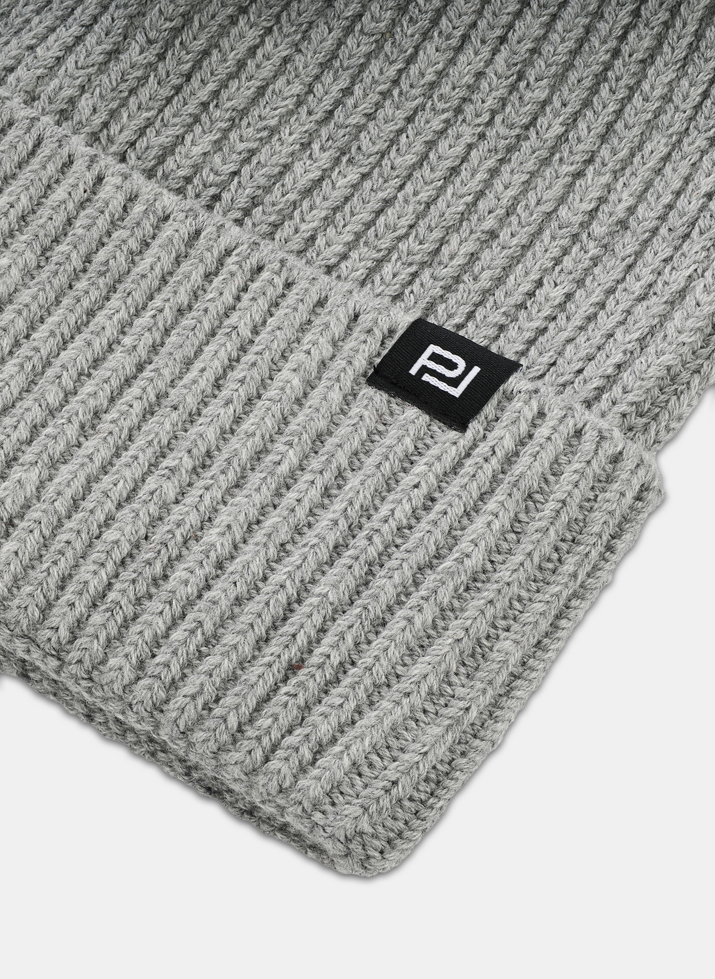 Szara bawełniana czapka męska - Pako Lorente