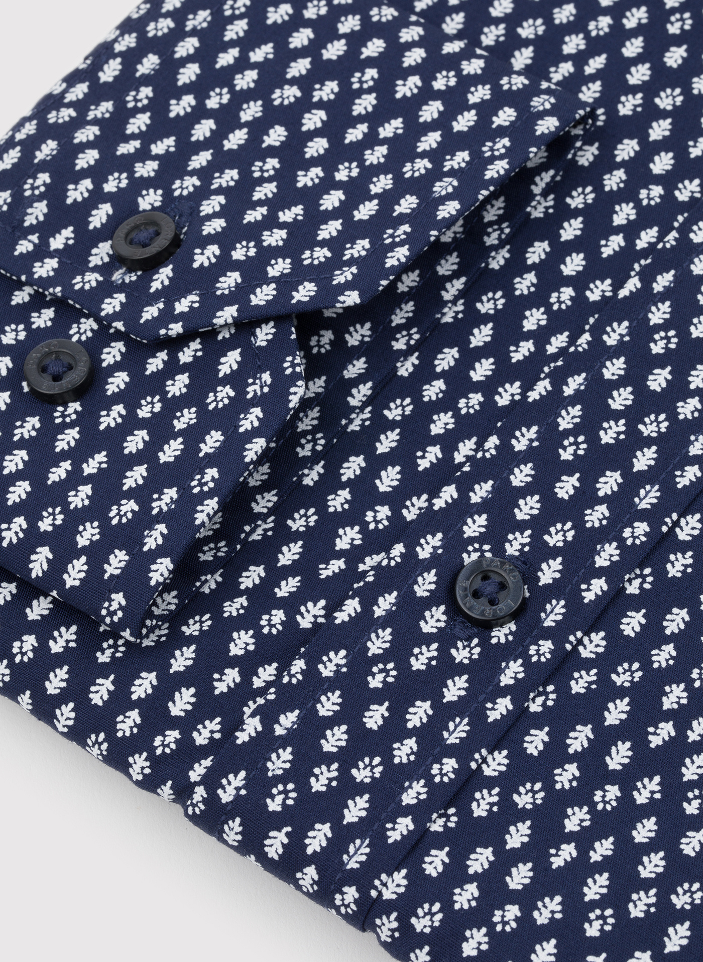 Casualowa koszula męska w mikrowzór - Pako Lorente