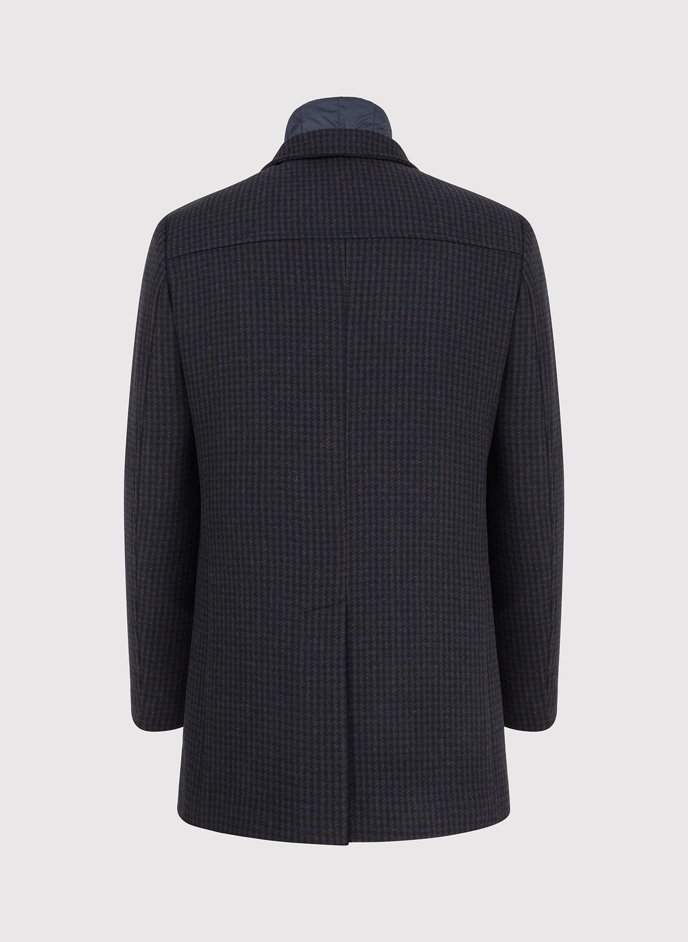 PAKO LORENTE - Płaszcz jednorzędowy w pepitkę - Pako Lorente