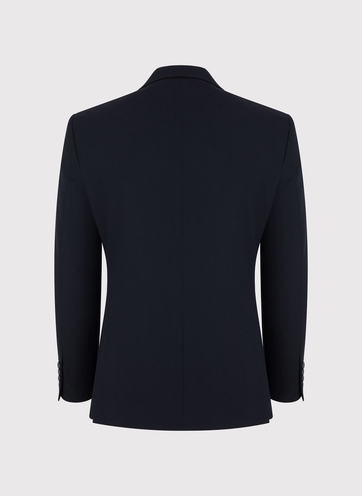 PAKO LORENTE - Gładki granatowy garnitur męski - Pako Lorente