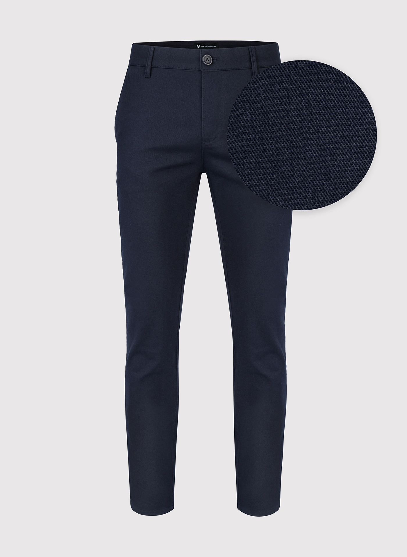 Granatowe spodnie męskie - Pako Lorente