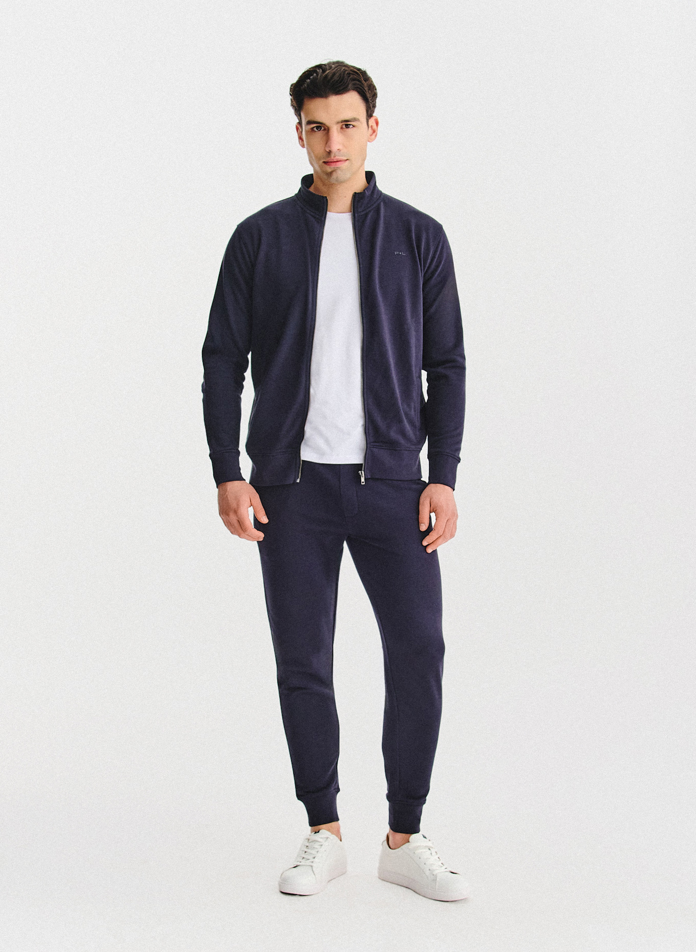 Granatowe spodnie dresowe - Pako Lorente