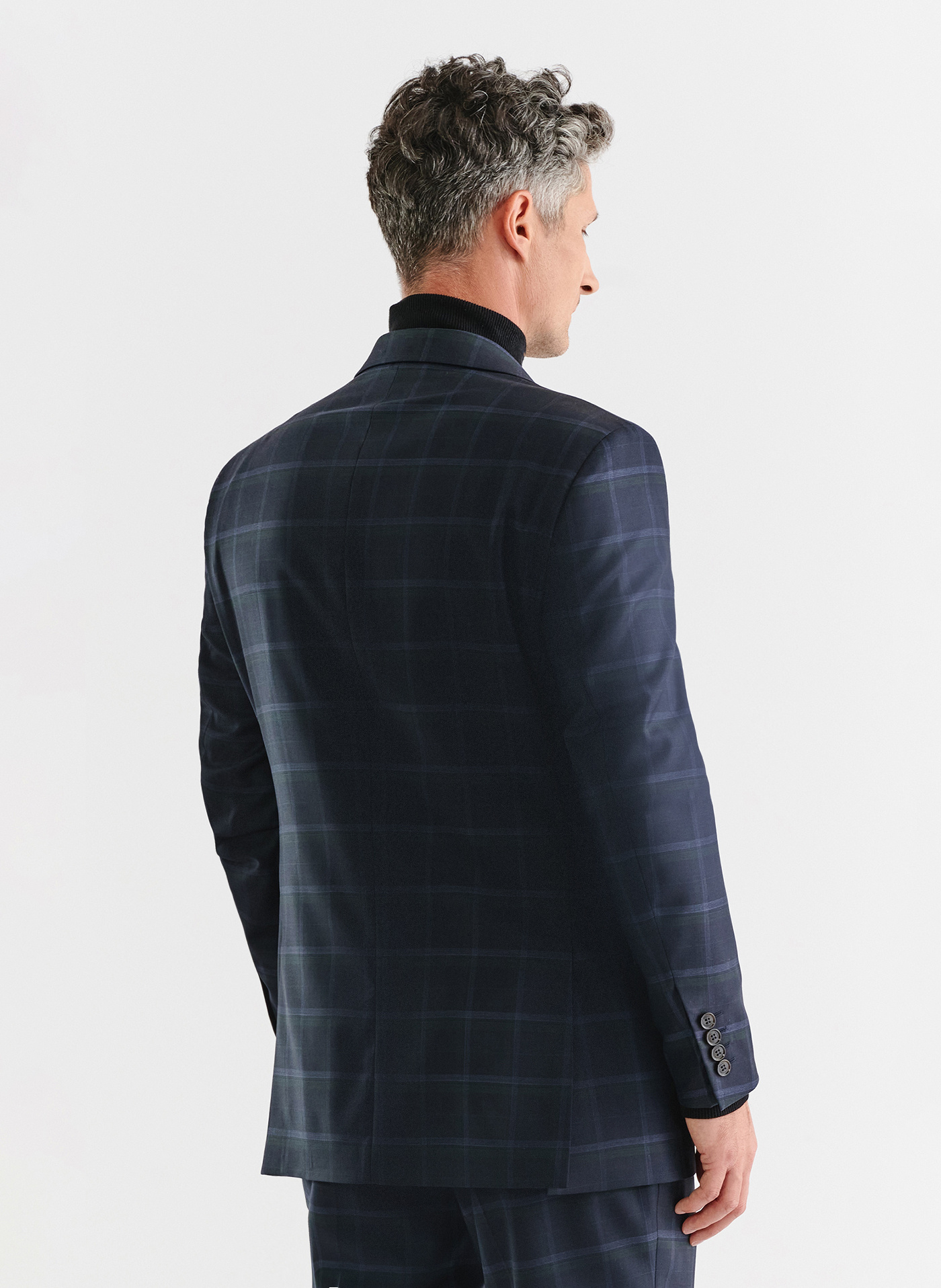 Granatowa marynarka garniturowa - Pako Lorente