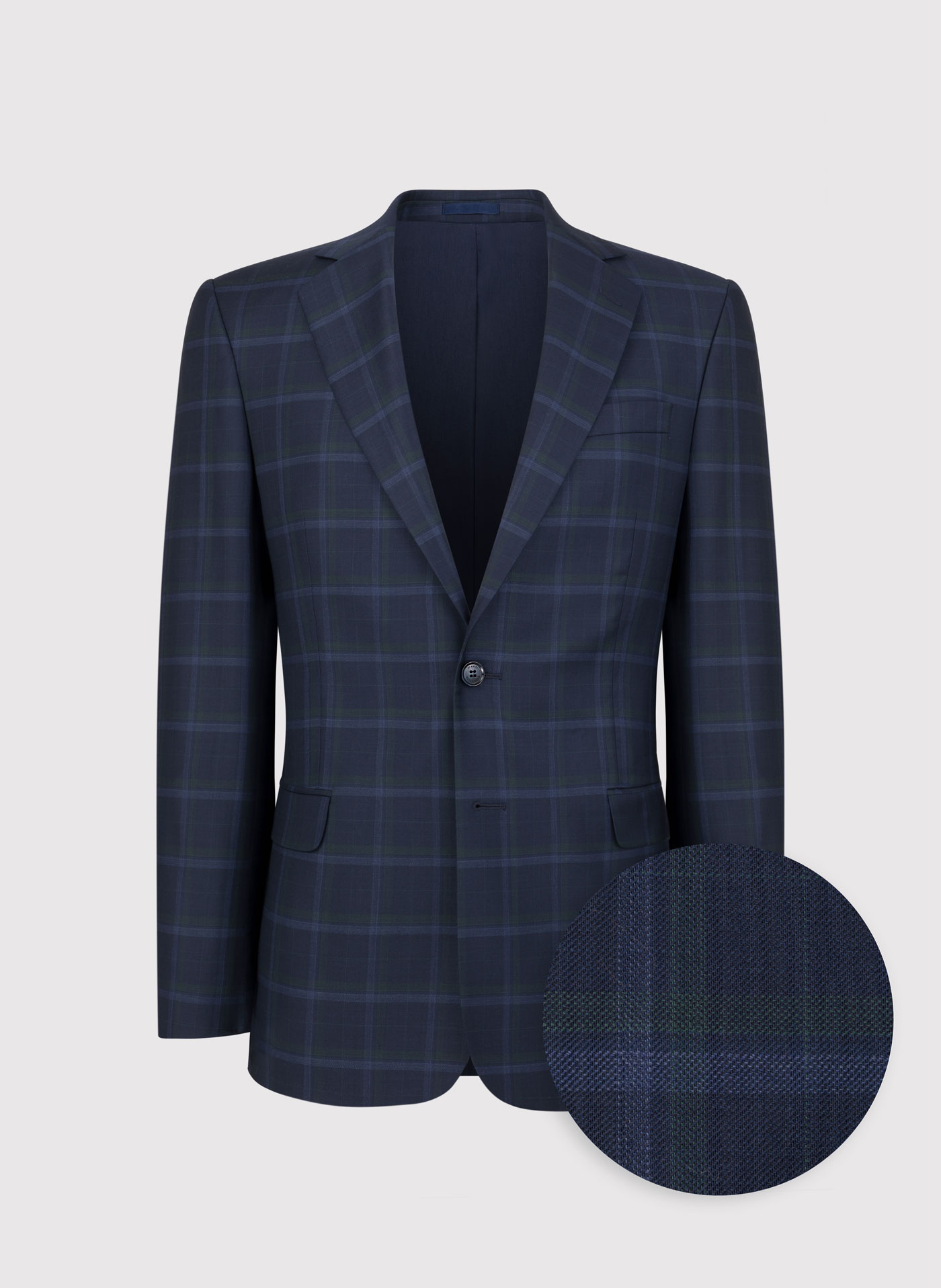 Granatowa marynarka garniturowa - Pako Lorente