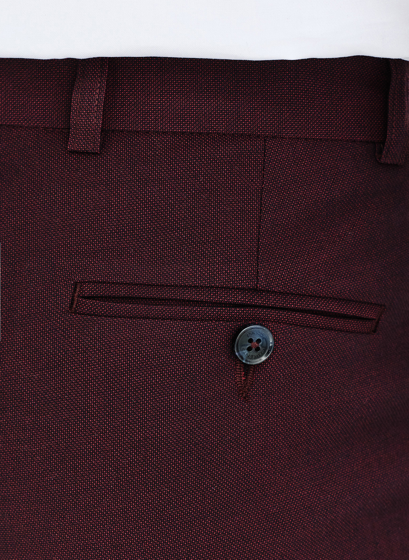 PAKO LORENTE - Bordowe spodnie ganiturowe - Pako Lorente