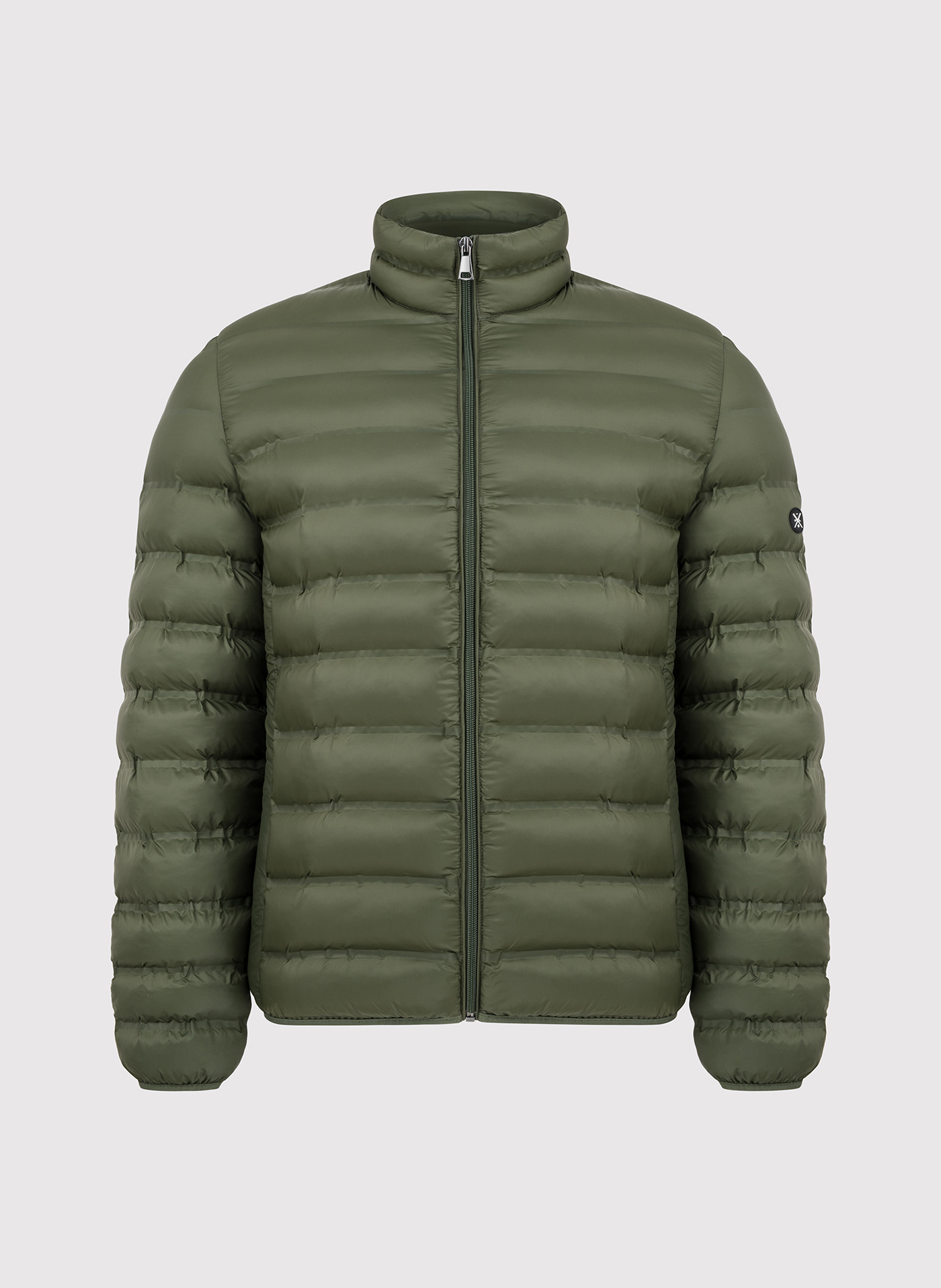 Krótka pikowana kurtka w kolorze zielonym - Pako Lorente