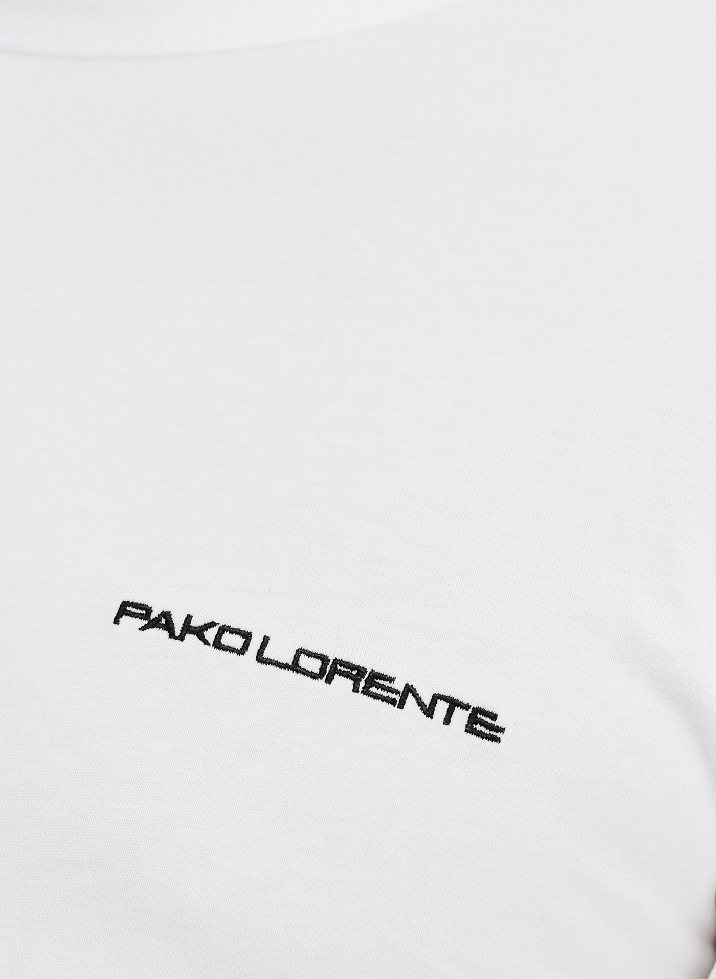 Biały t-shirt męski - Pako Lorente