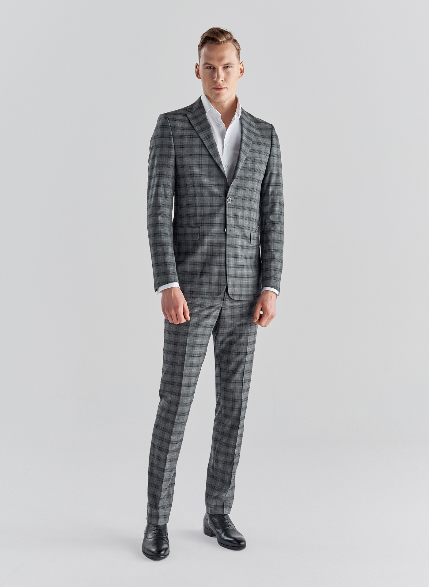 Spodnie męskie garniturowe P21SF-6G-060-S - Pako Lorente