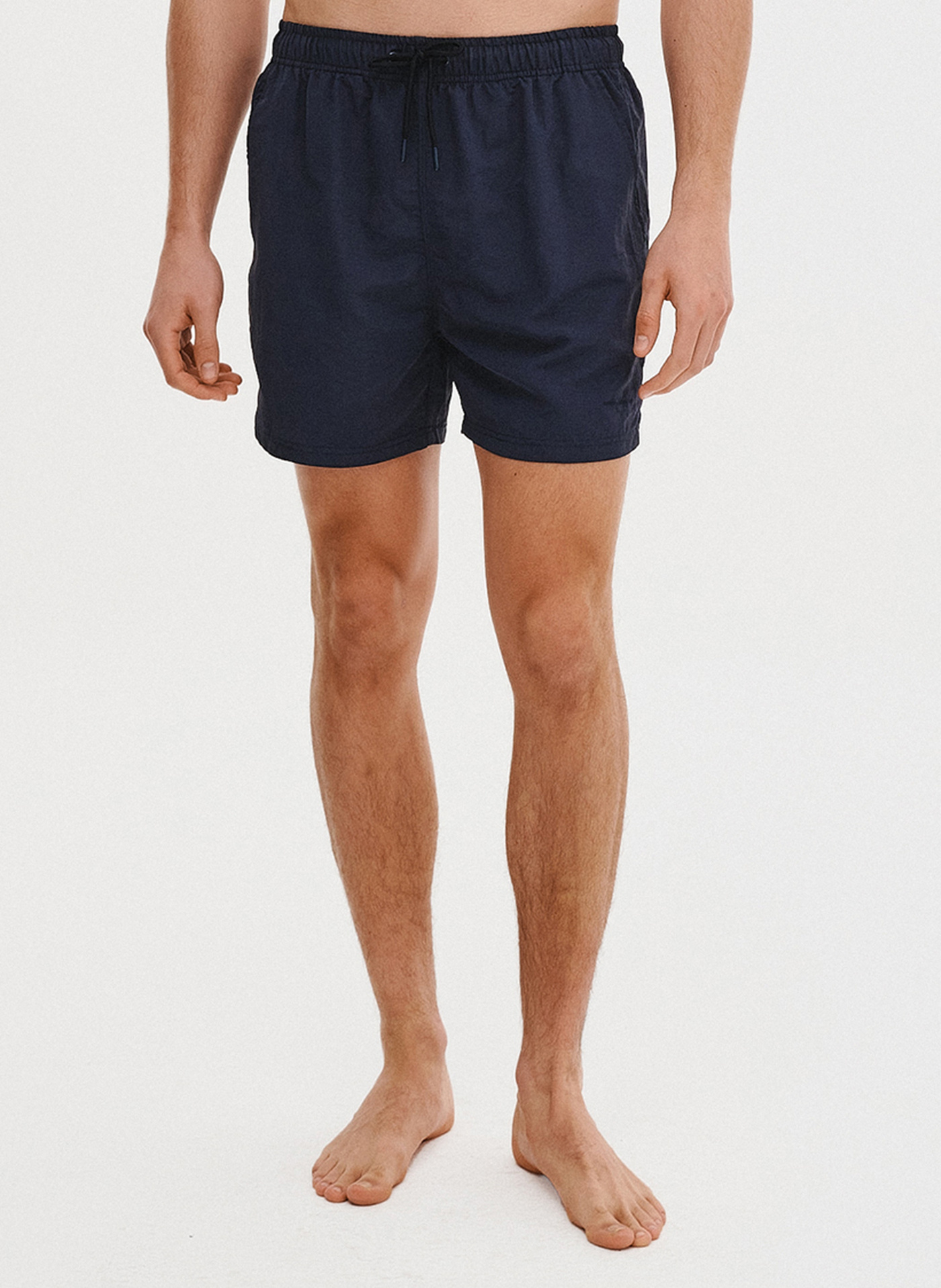 PAKO LORENTE - Szorty kąpielowe męskie w granatowym kolorze - Pako Lorente