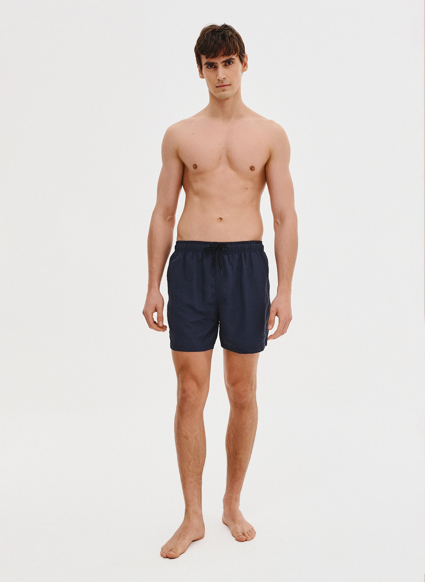 PAKO LORENTE - Szorty kąpielowe męskie w granatowym kolorze - Pako Lorente