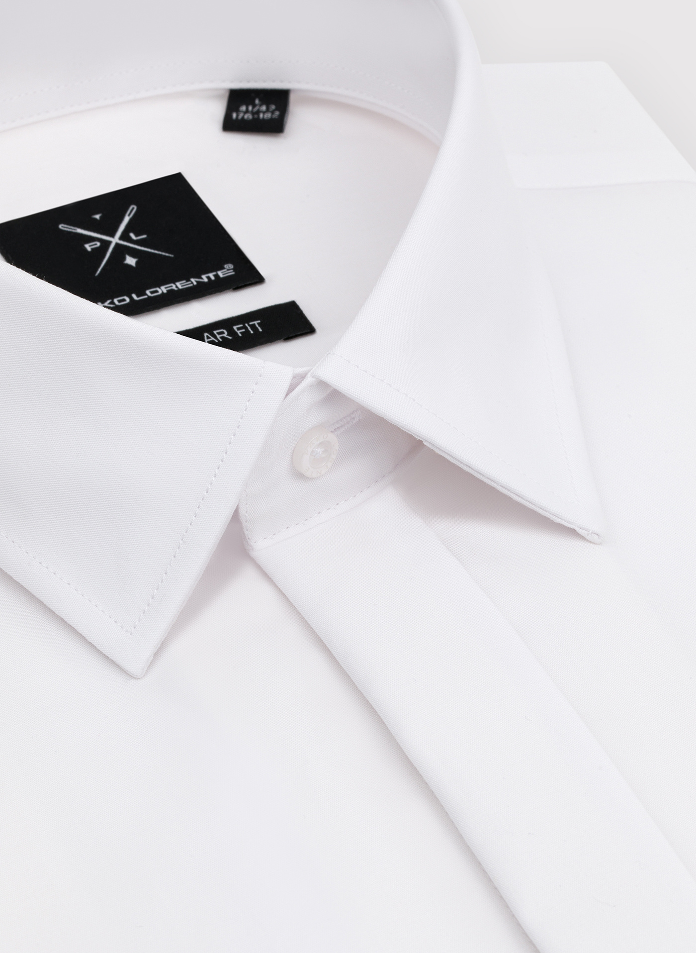 PAKO LORENTE - Biała koszula na spinki - Pako Lorente