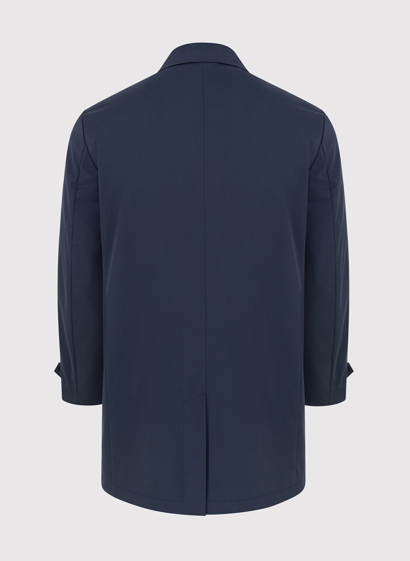 Granatowy wiosenny płaszcz męski P24SF-7X-001-G-0 - Pako Lorente - Pako Lorente