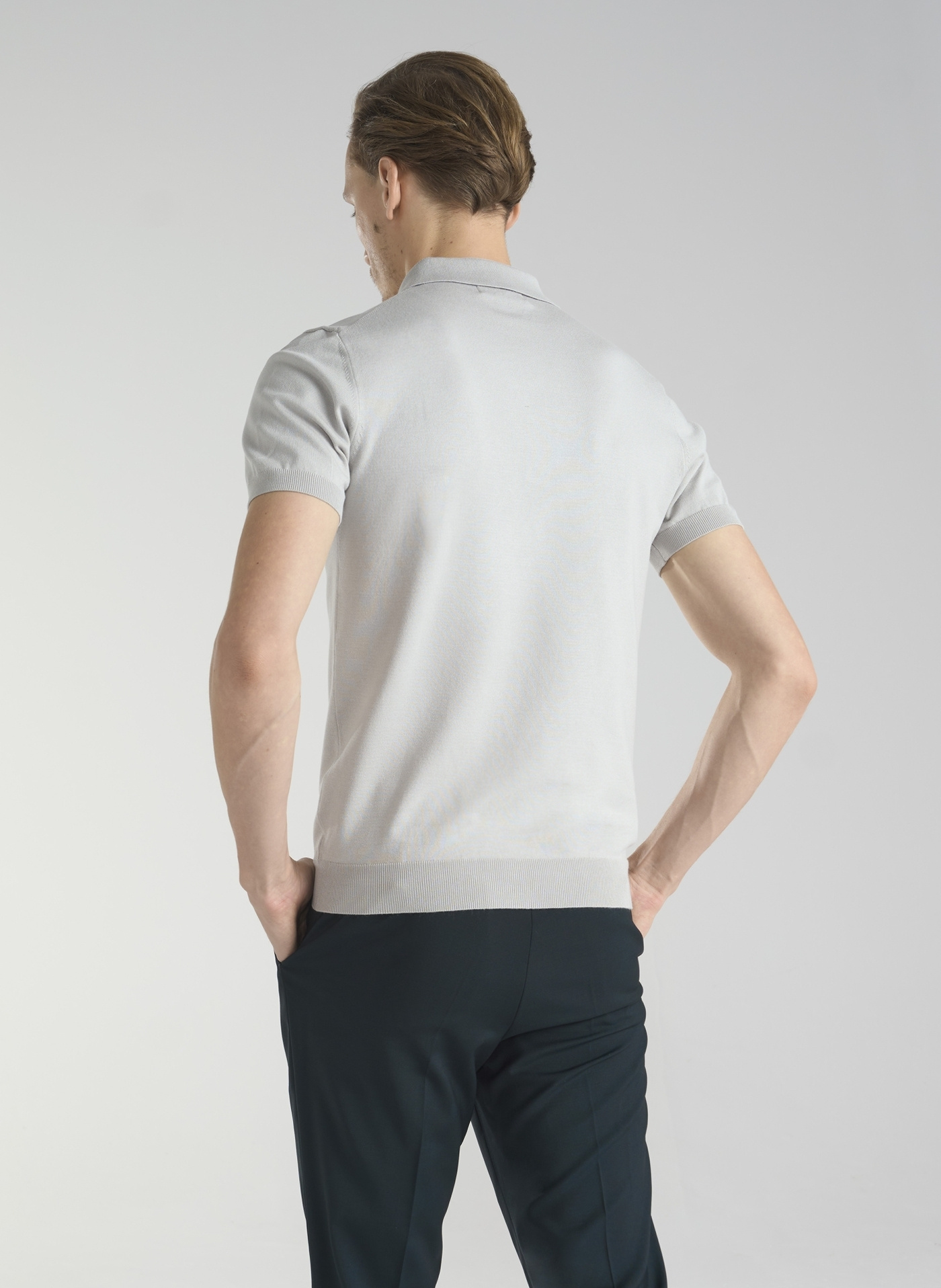 Wełniane zielone spodnie garniturowe - Pako Lorente