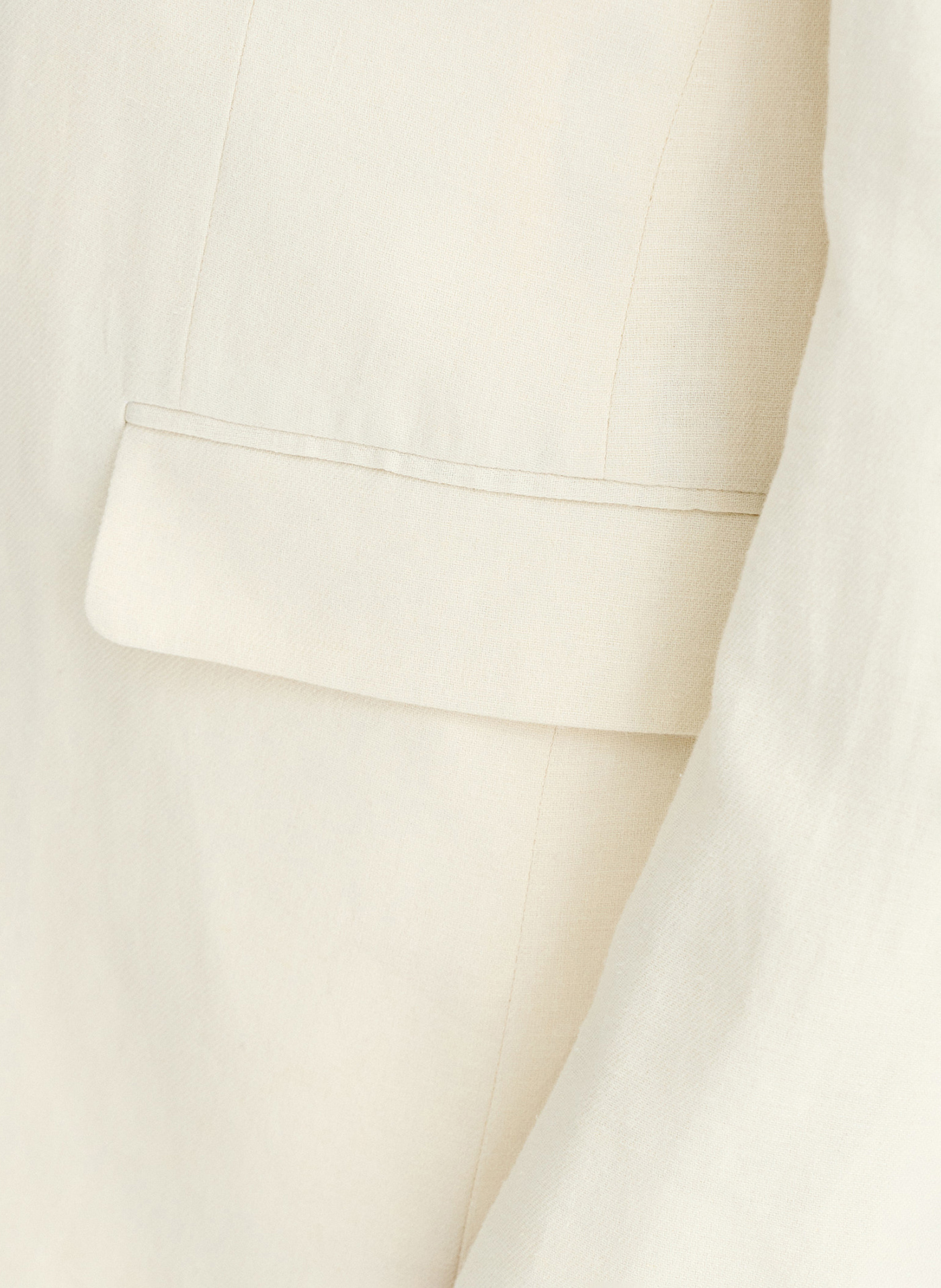 PAKO LORENTE - Beżowa marynarka garniturowa z lnem - Pako Lorente