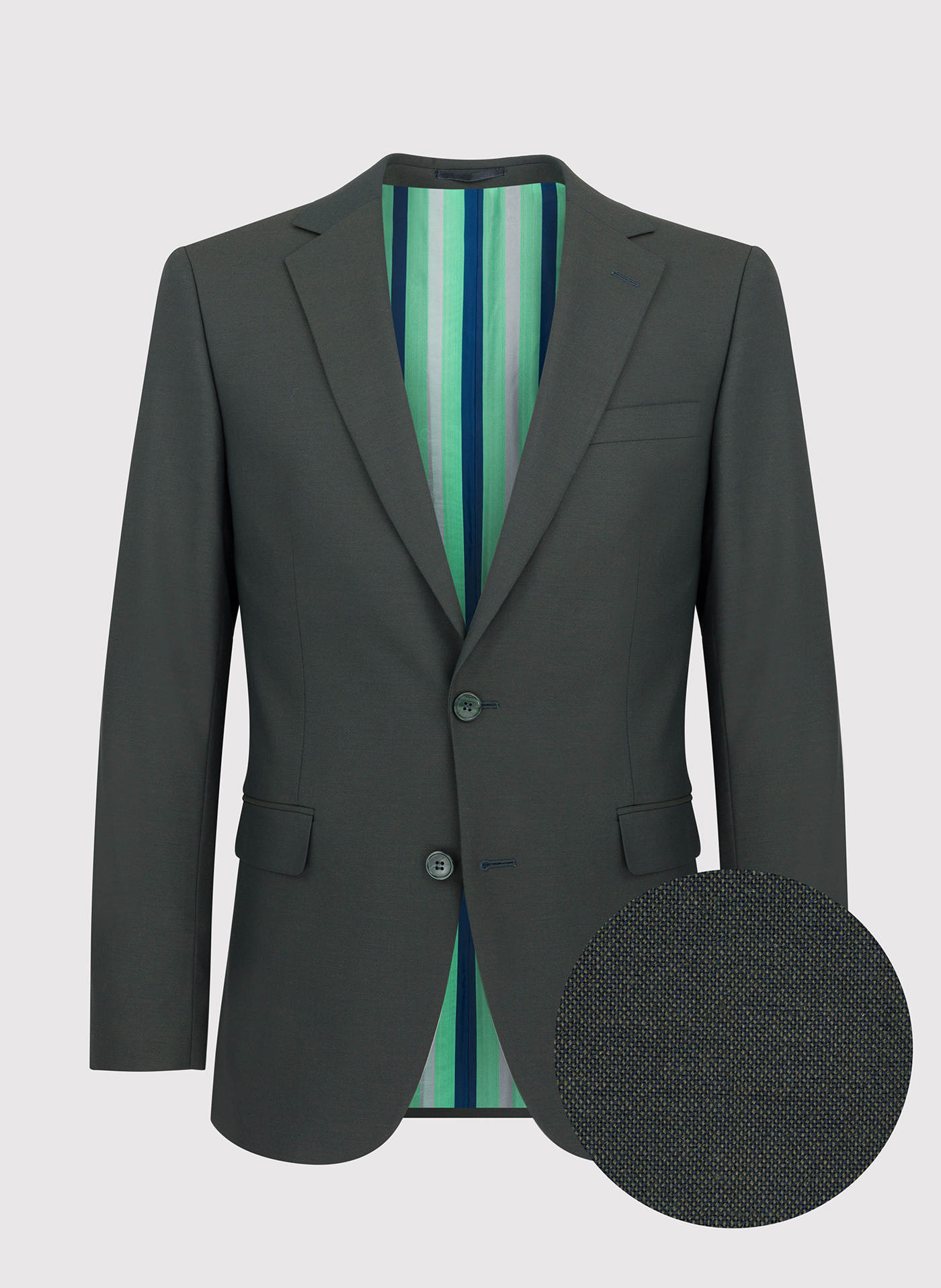 Zielona marynarka garniturowa P22SF-3G-022-Z-S - Pako Lorente
