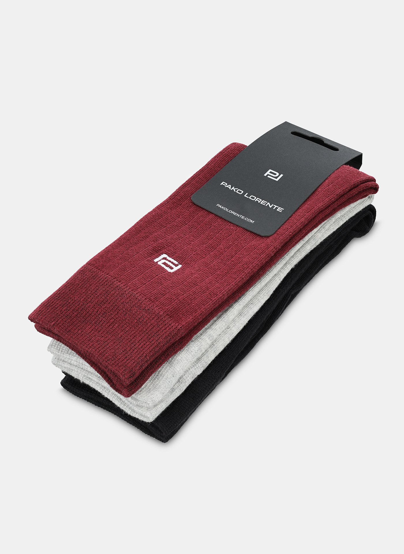 PAKO LORENTE - Zestaw skarpet męskich w prążek - Pako Lorente