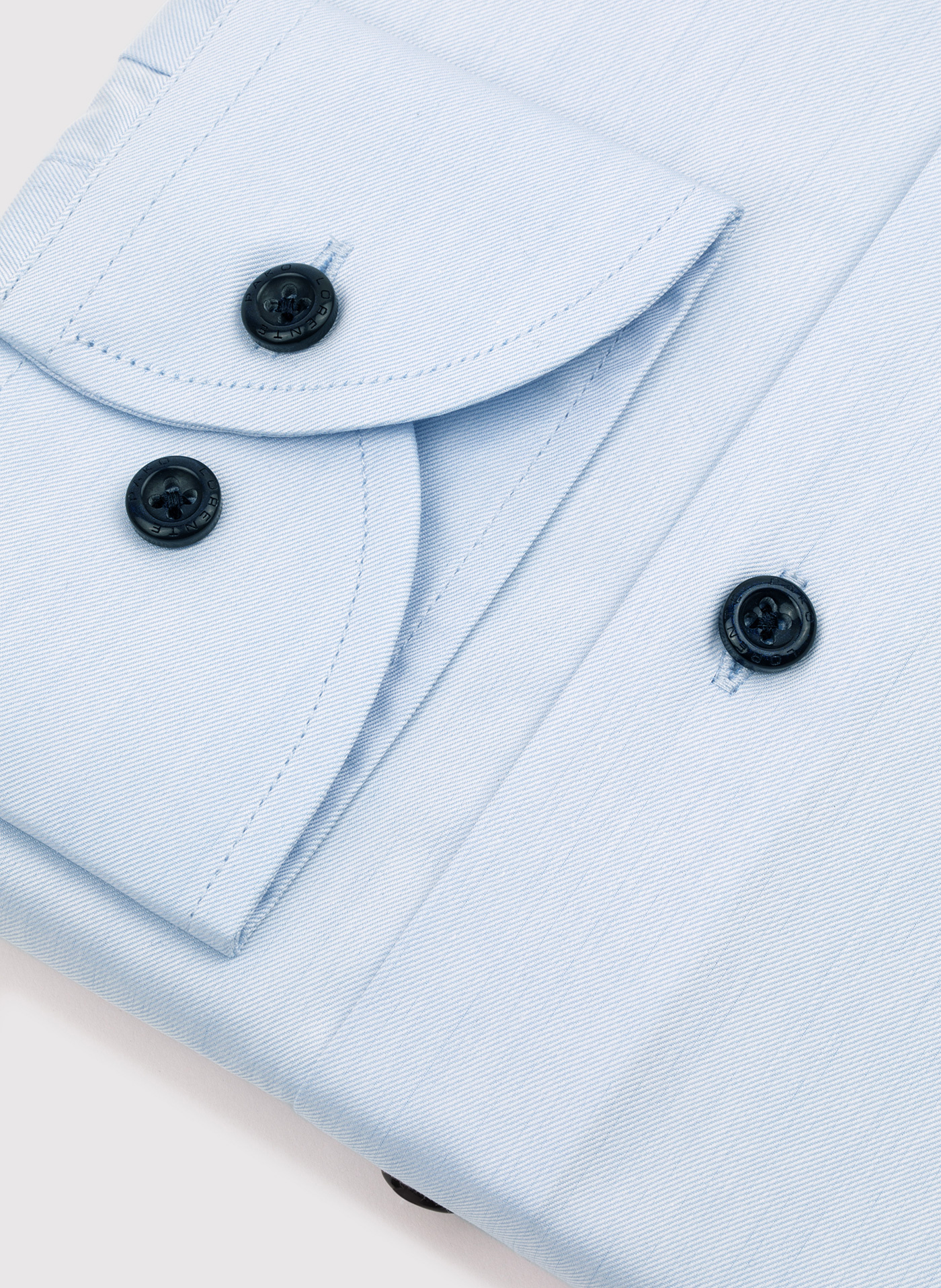 Niebieska koszula męska z bawełny P24SP-1X-037-N-S - Pako Lorente - Pako Lorente