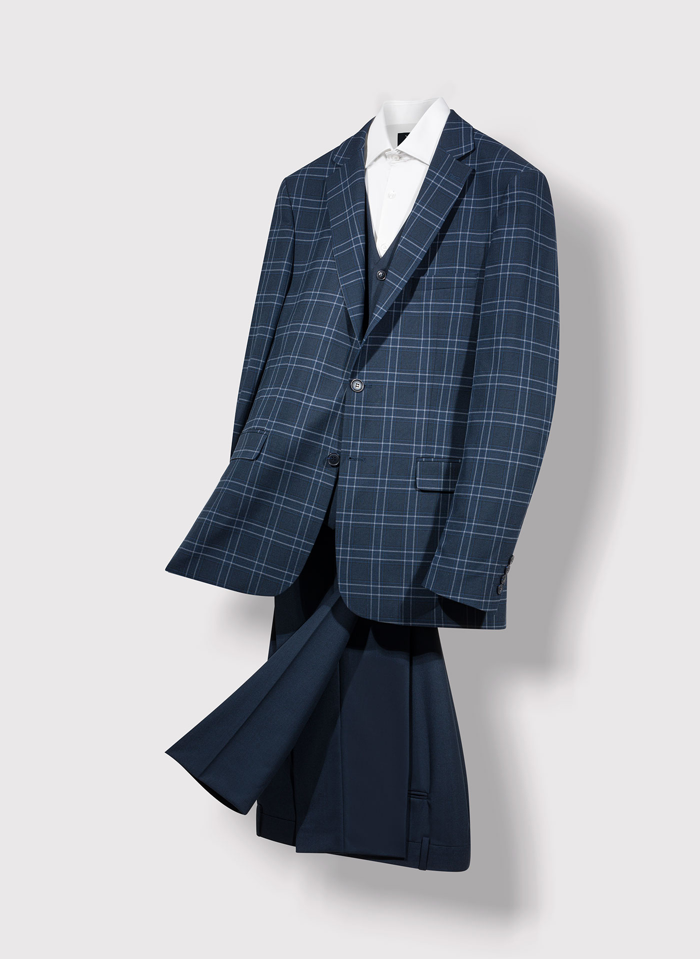 Granatowa marynarka garniturowa - Pako Lorente