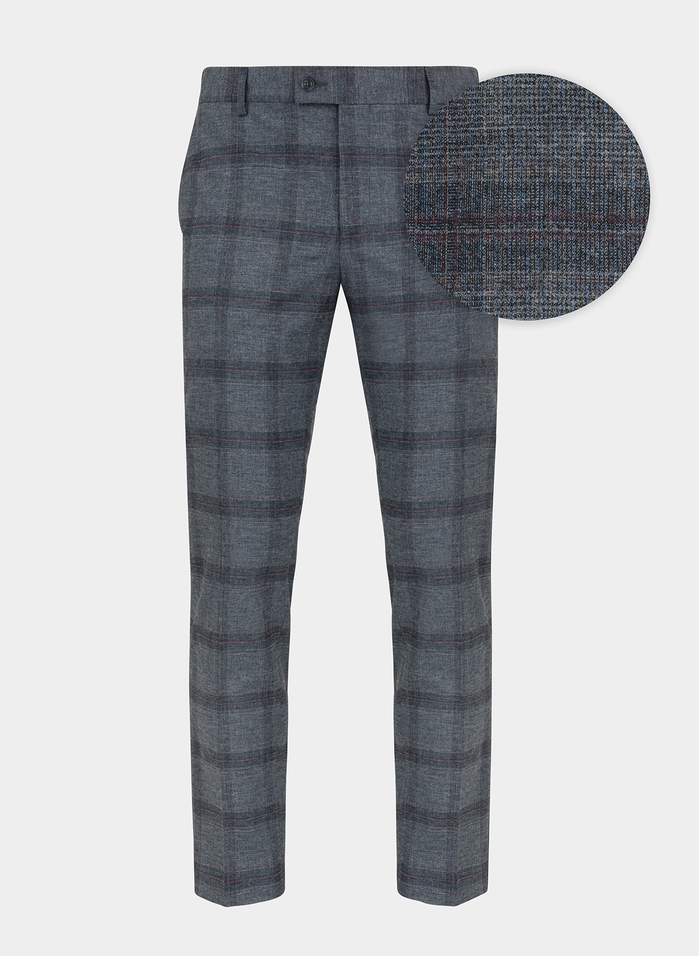 Spodnie męskie garniturowe P21WF-6G-071-S - Pako Lorente