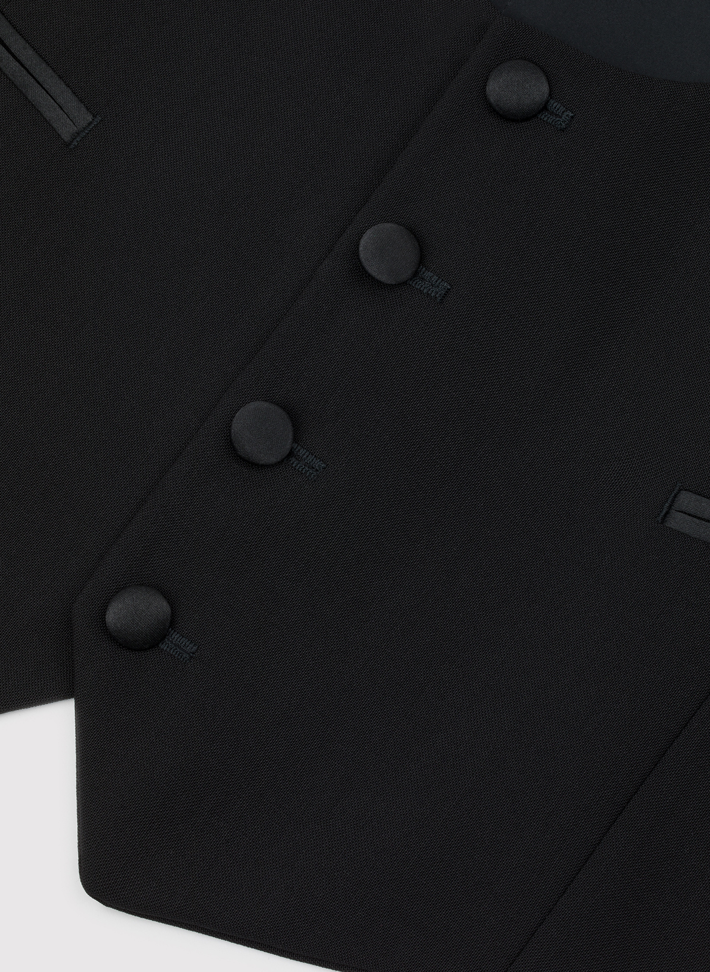 PAKO LORENTE - Jednorzędowa kamizelka smokingowa - Pako Lorente