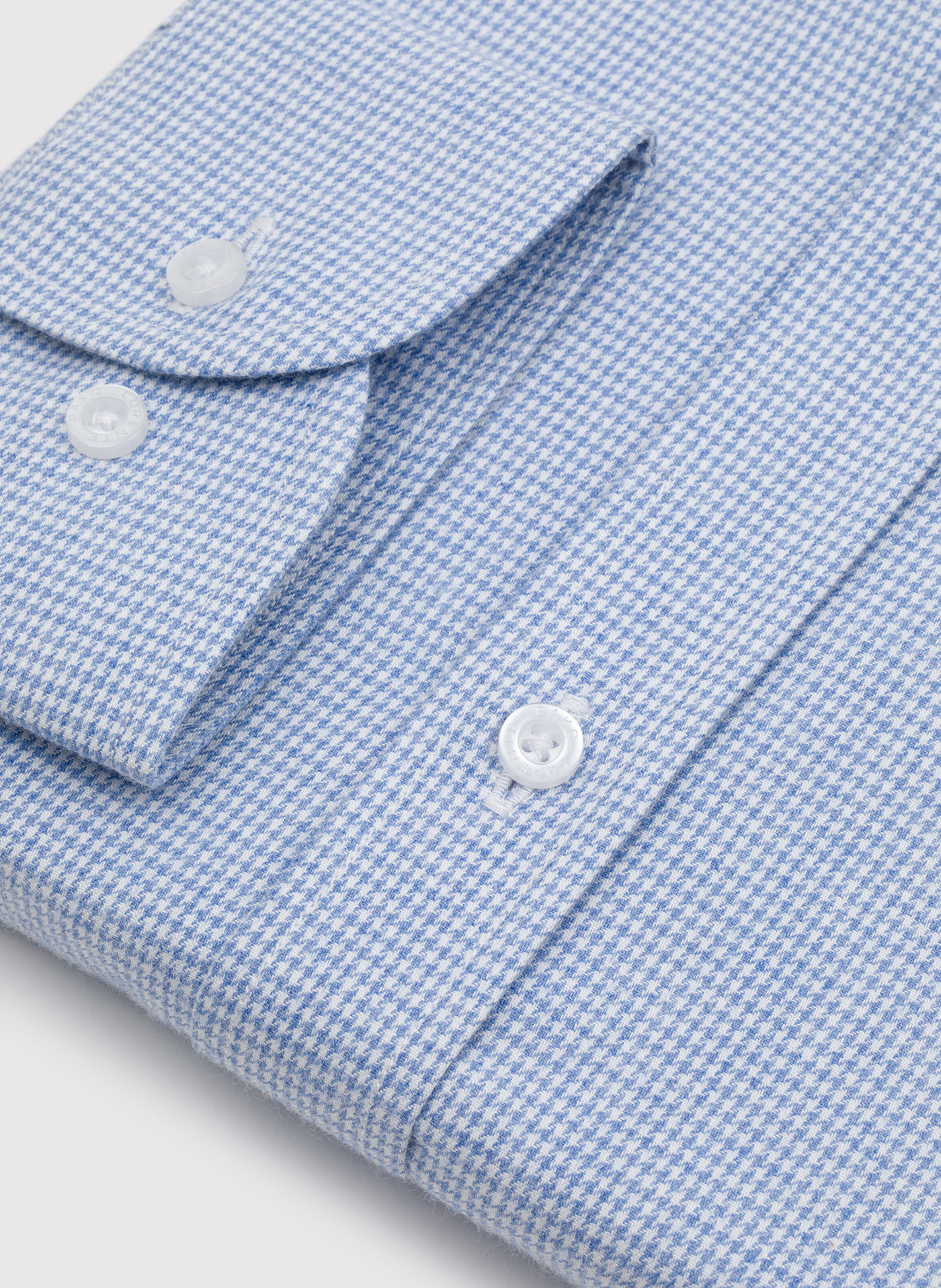 PAKO LORENTE - Niebieska koszula w pepitkę - Pako Lorente