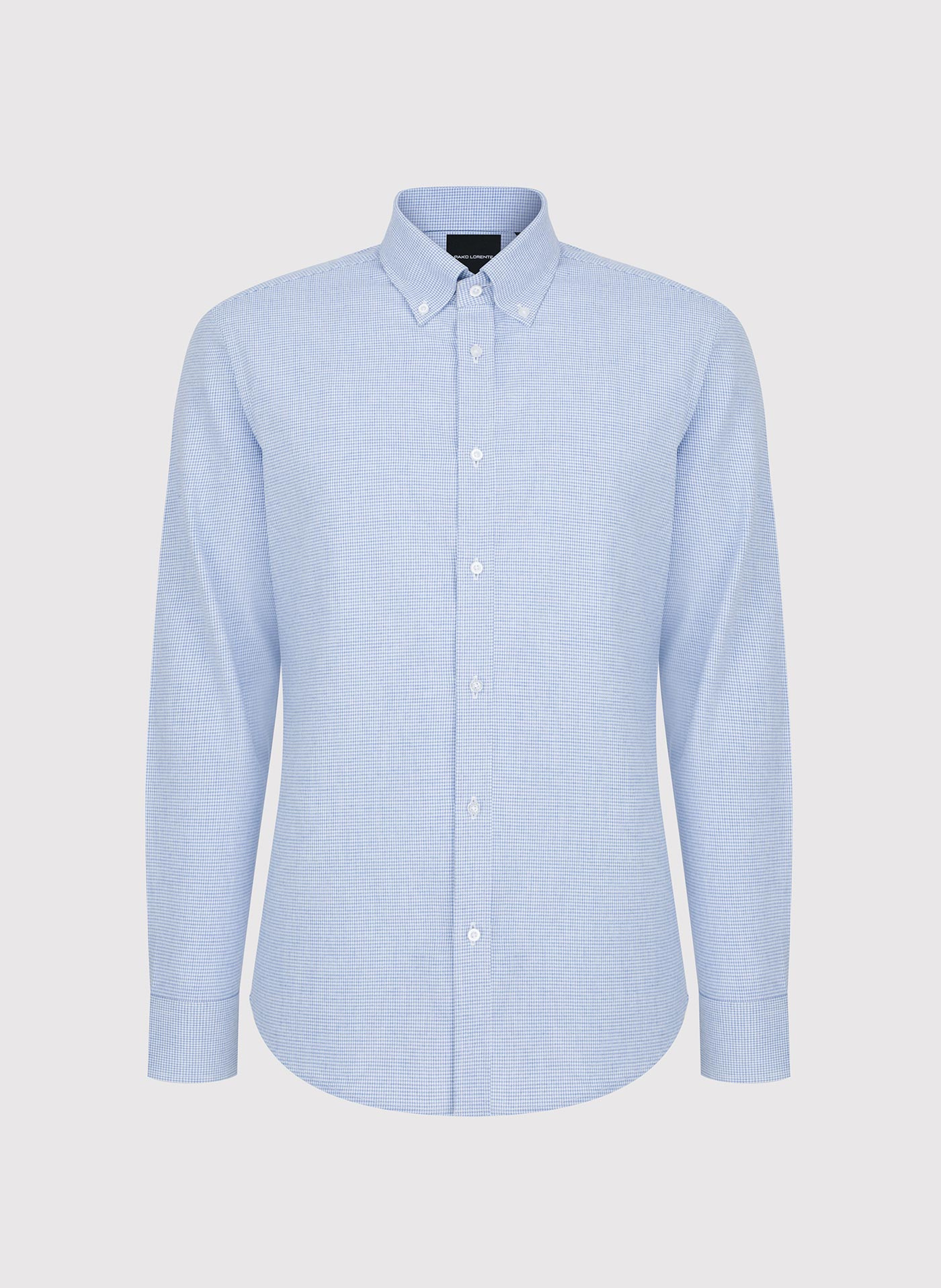 PAKO LORENTE - Niebieska koszula w pepitkę - Pako Lorente