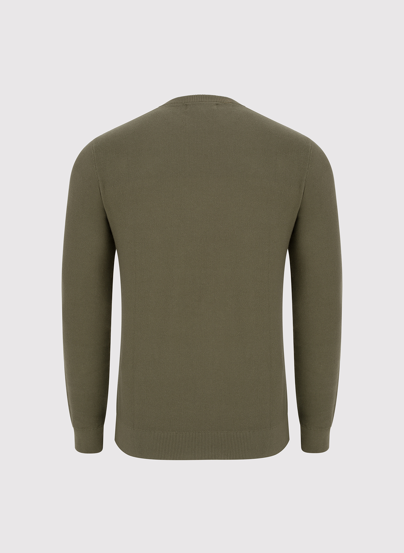 Oliwkowy sweter męski - Pako Lorente