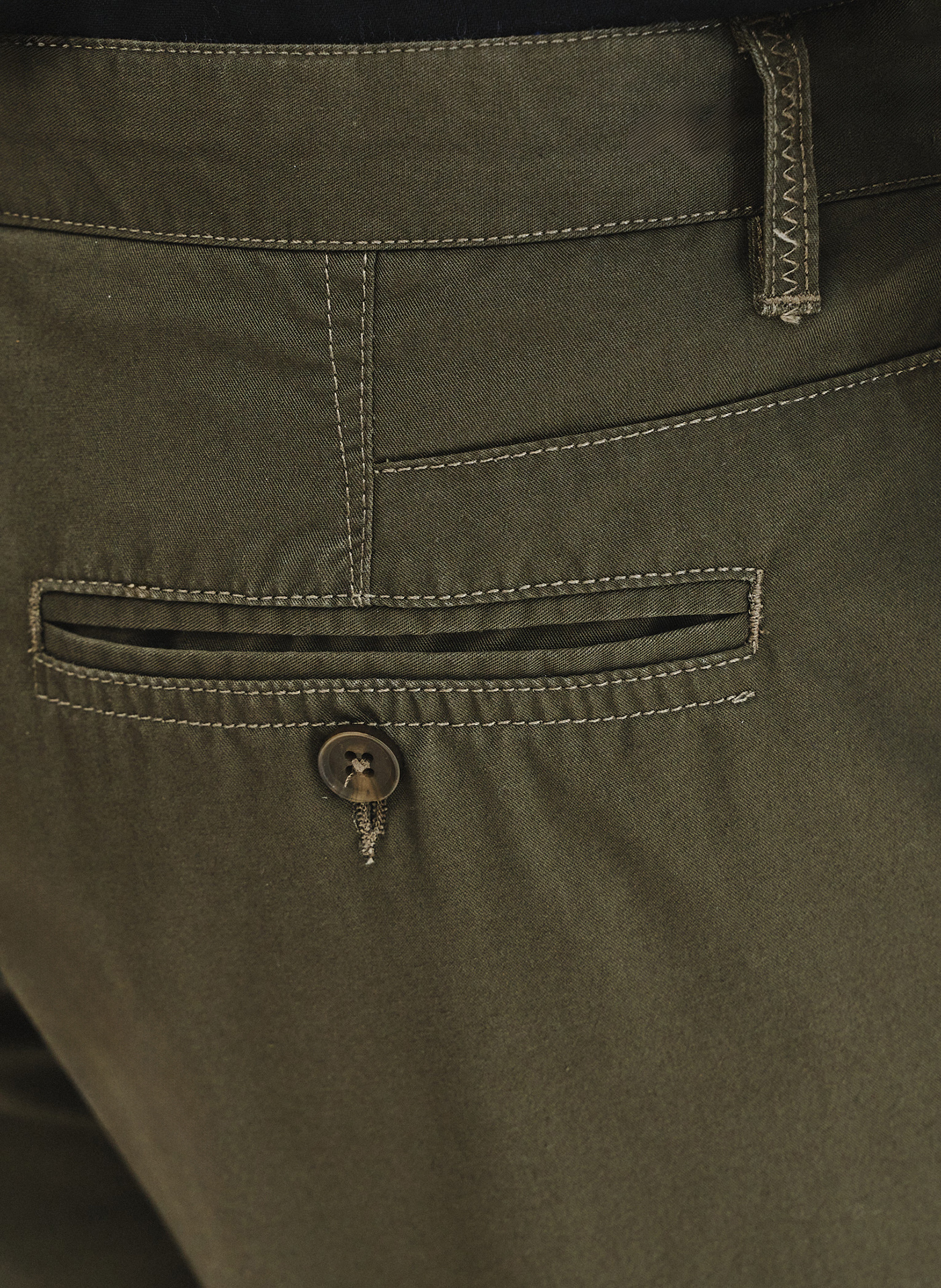 PAKO LORENTE - Bawełniane zielone szorty męskie - Pako Lorente