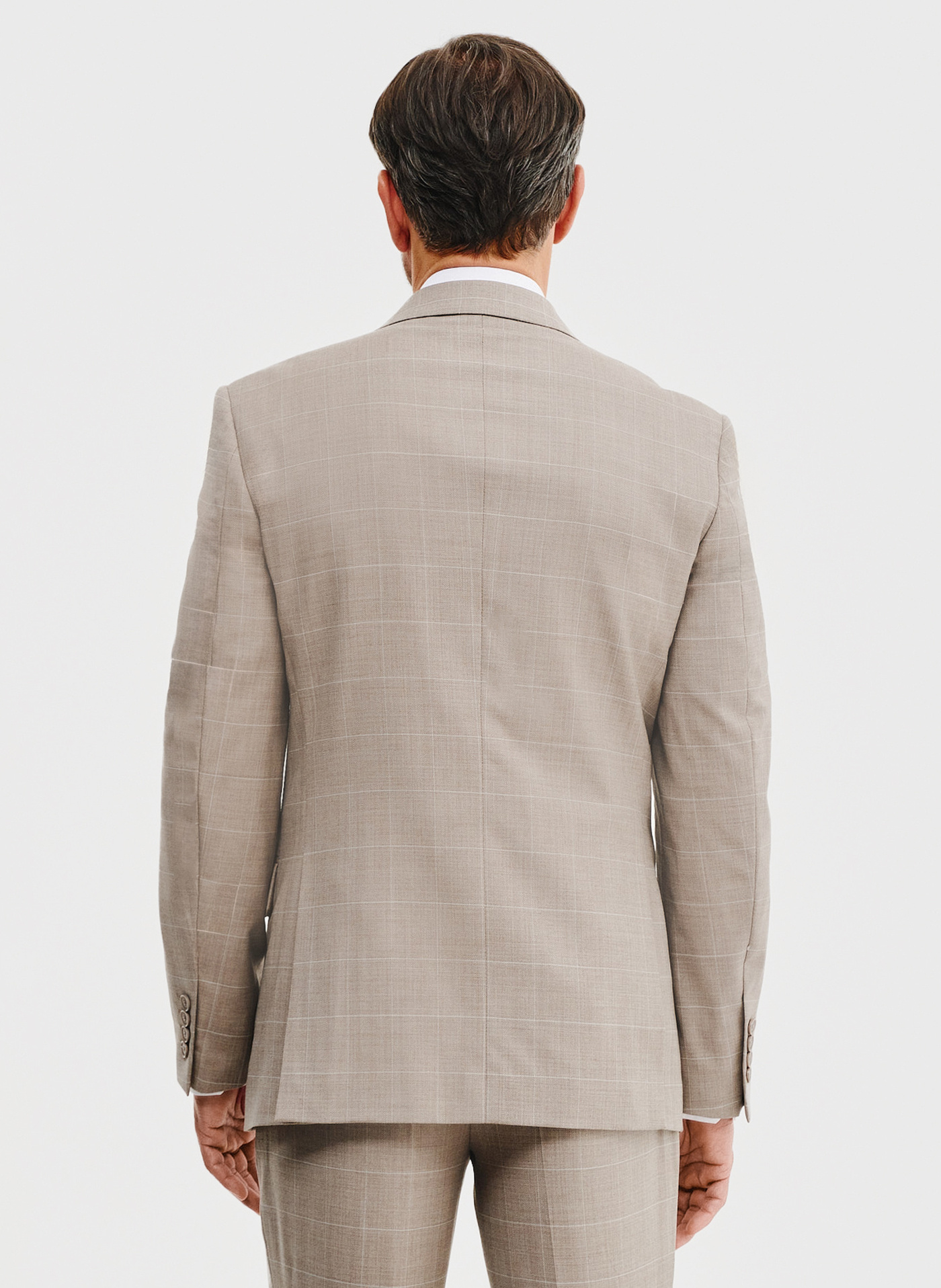 Dwurzędowa marynarka garniturowa w kratę - Pako Lorente