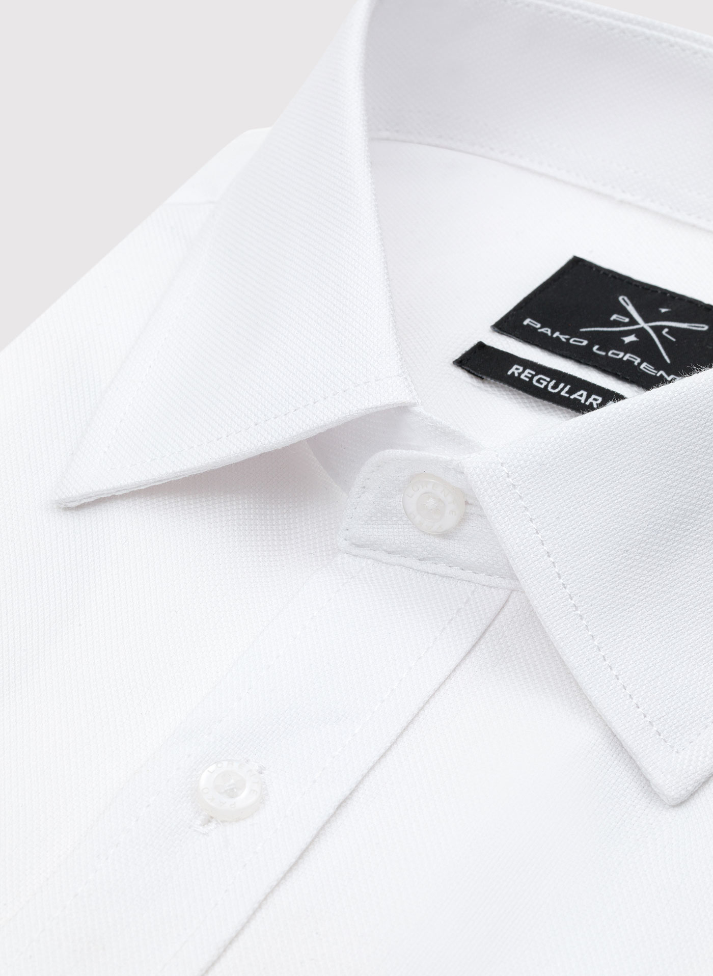 Koszula męska biała ASANA P000B-1X-595-B - Pako Lorente