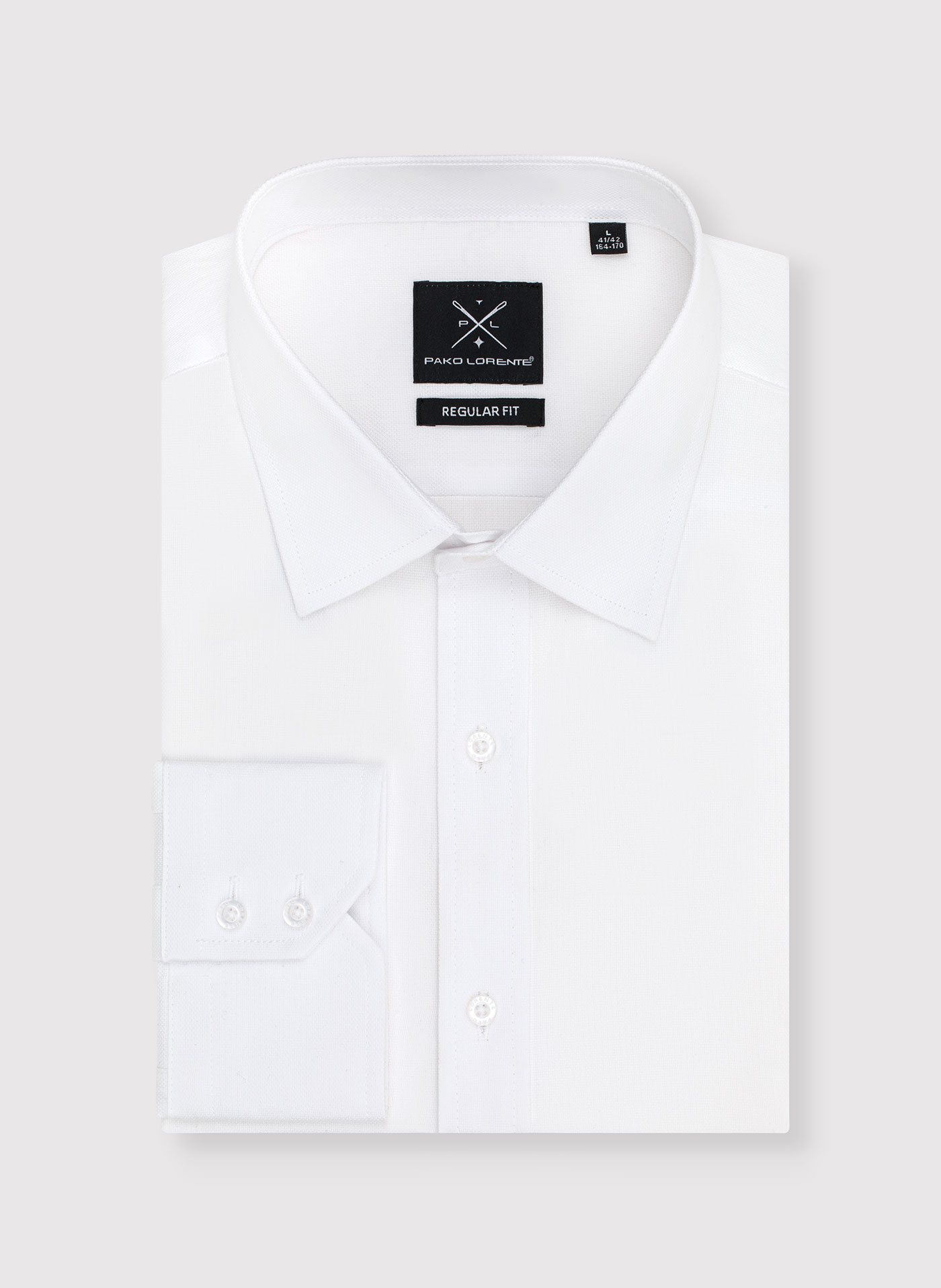 Koszula męska biała ASANA P000B-1X-595-B - Pako Lorente
