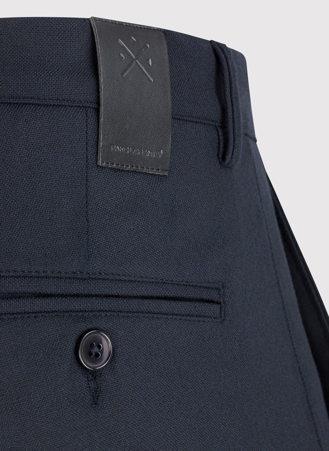 Casualowe granatowe spodnie męskie - Pako Lorente