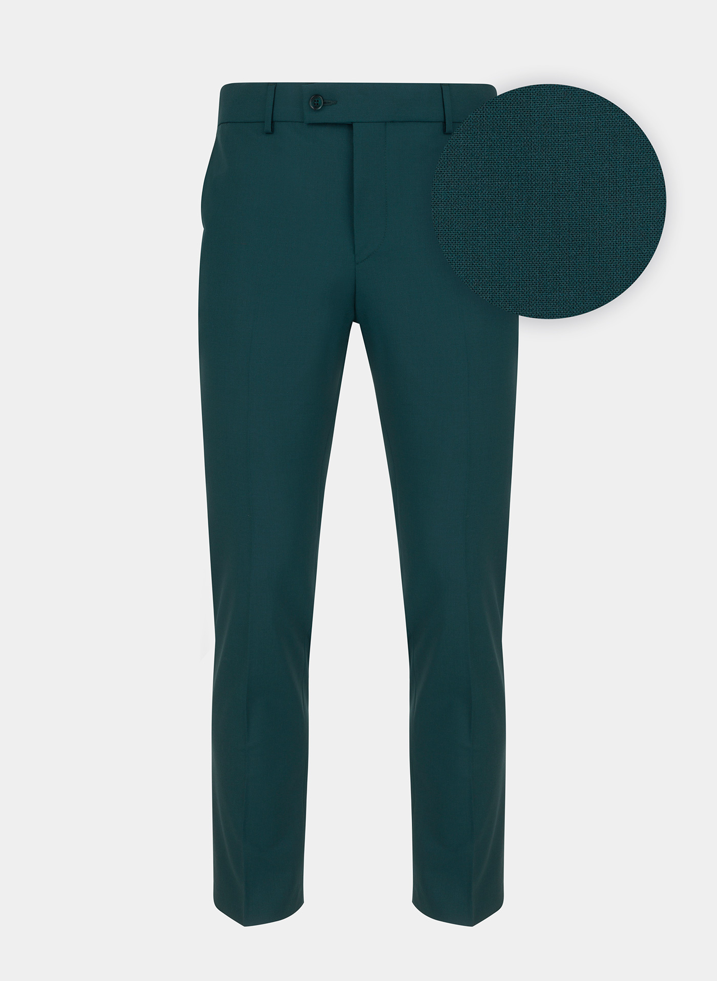 Zielone spodnie garniturowe P22SF-6G-017-Z-S - Pako Lorente