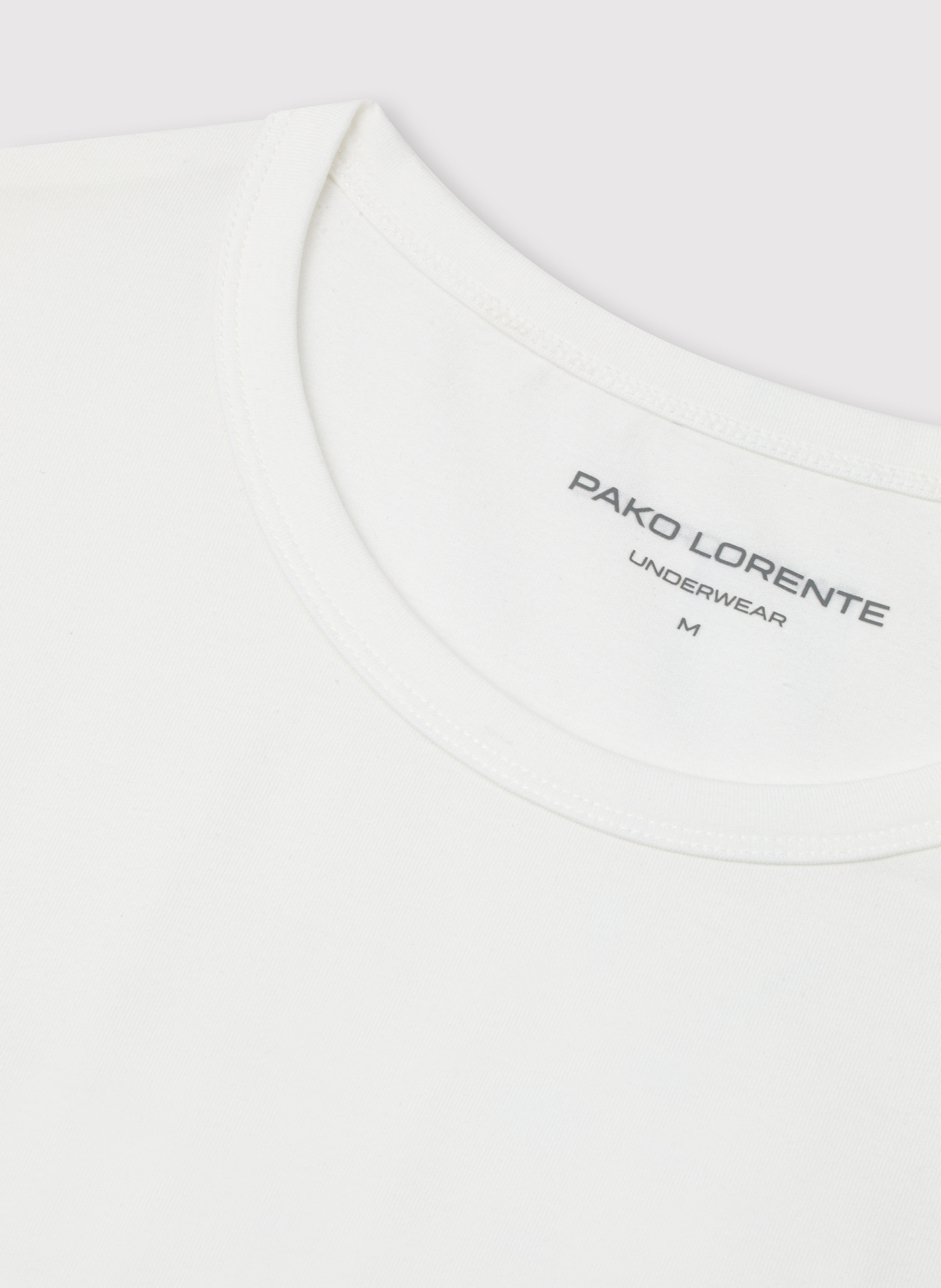 Biało-czarna piżama męska z bawełną - Pako Lorente