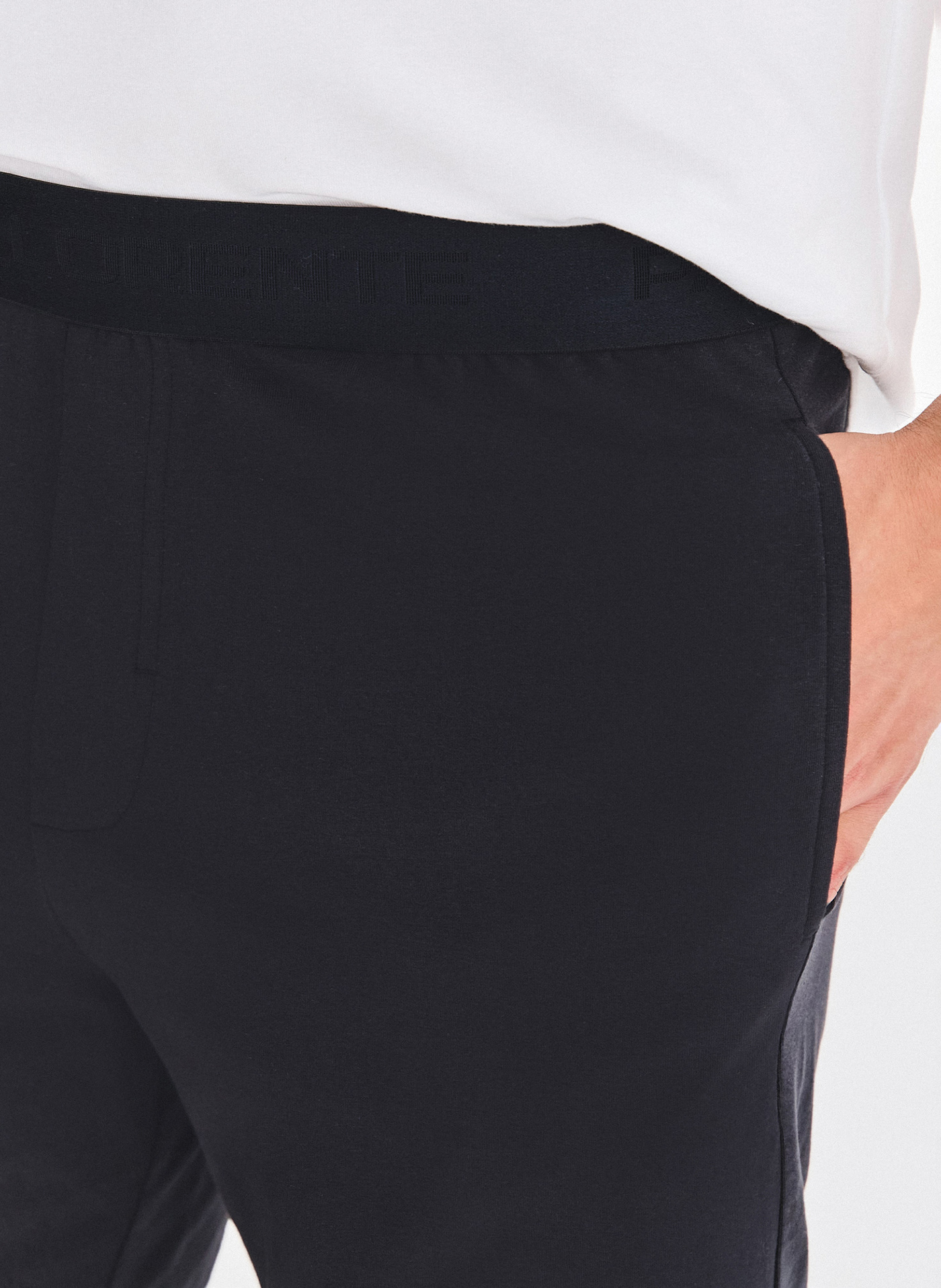 Biało-czarna piżama męska z bawełną - Pako Lorente