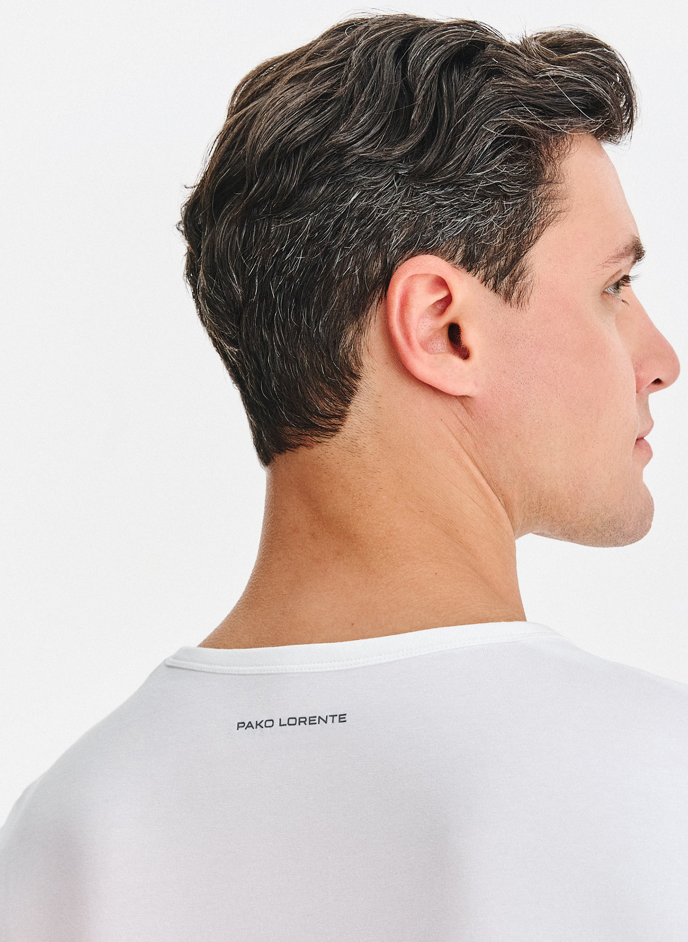 Biało-czarna piżama męska z bawełną - Pako Lorente