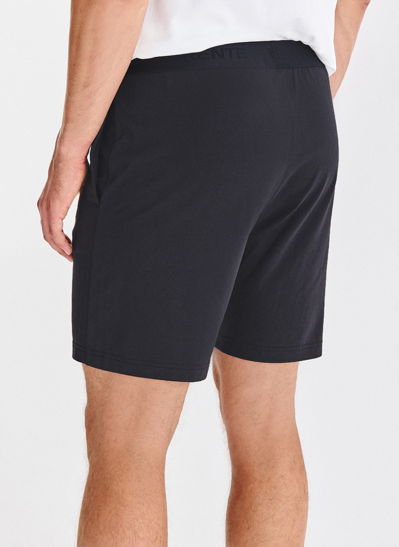 Biało-czarna piżama męska z bawełną - Pako Lorente