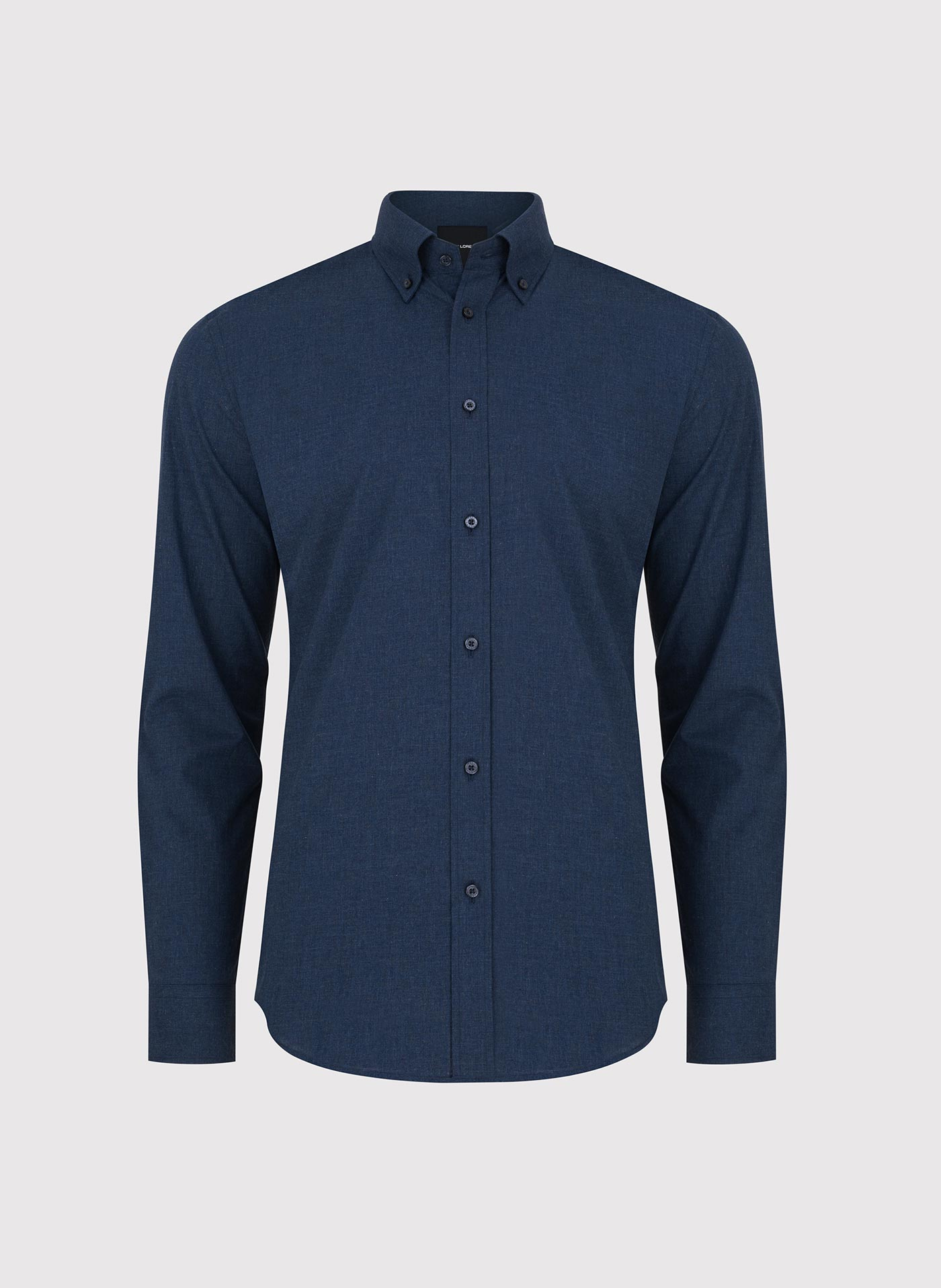 Granatowa koszula melanż - Pako Lorente