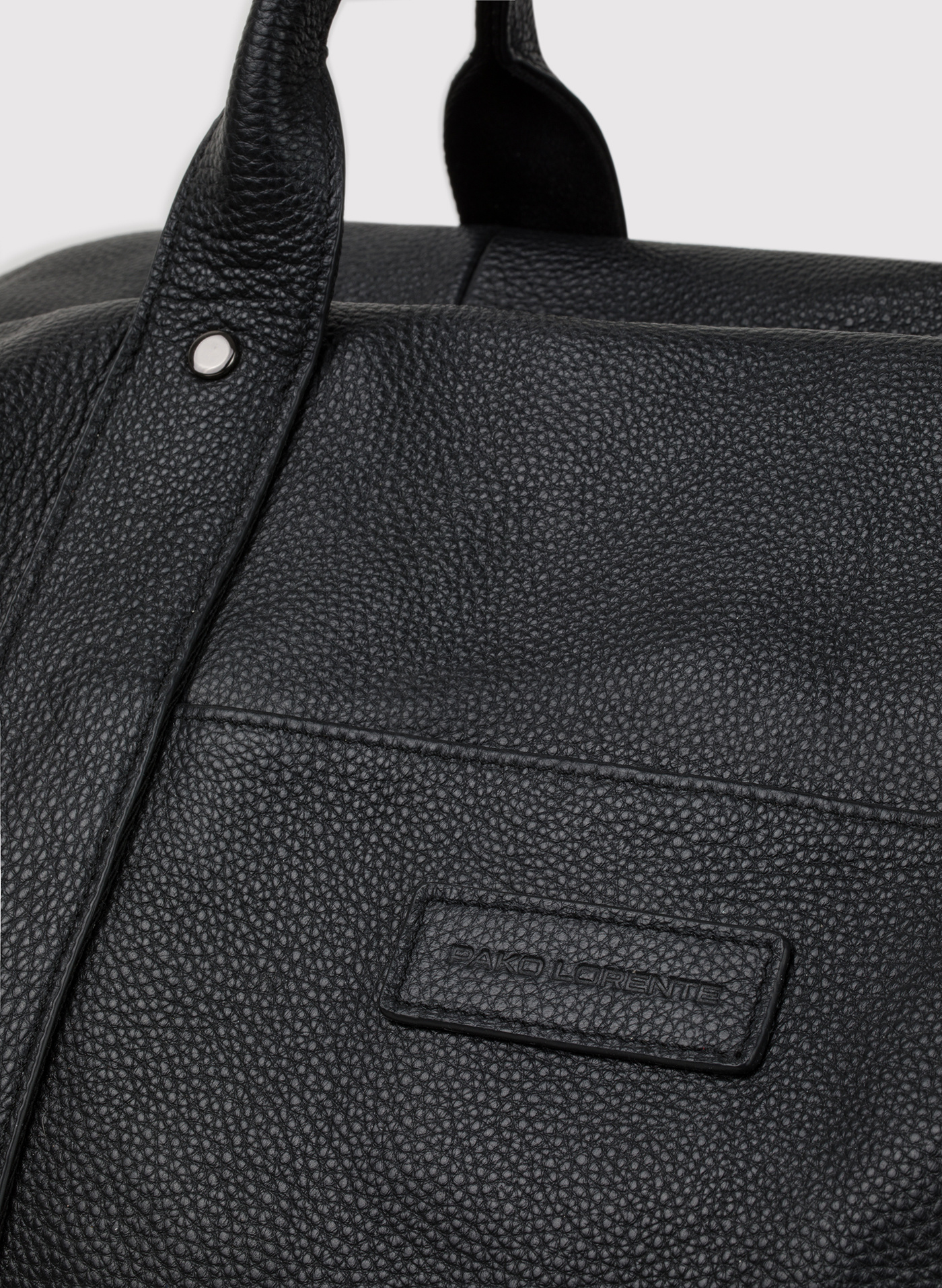 Duża skórzana torba męska - Pako Lorente