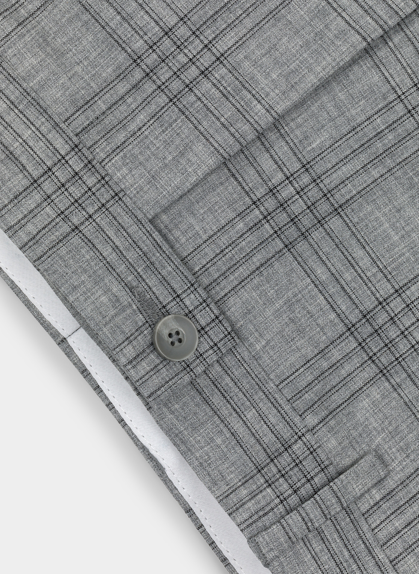 Szare spodnie garniturowe P21WF-6G-070-S - Pako Lorente