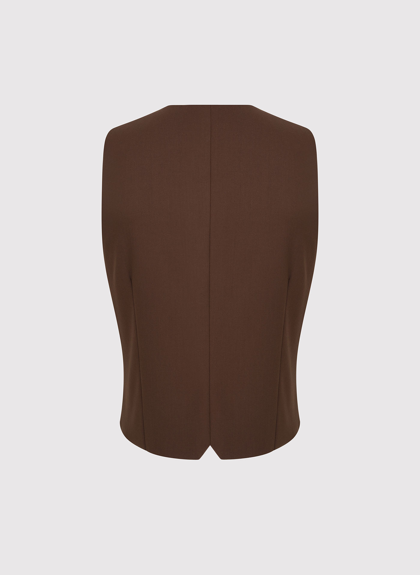 Brązowa kamizelka męska - Pako Lorente